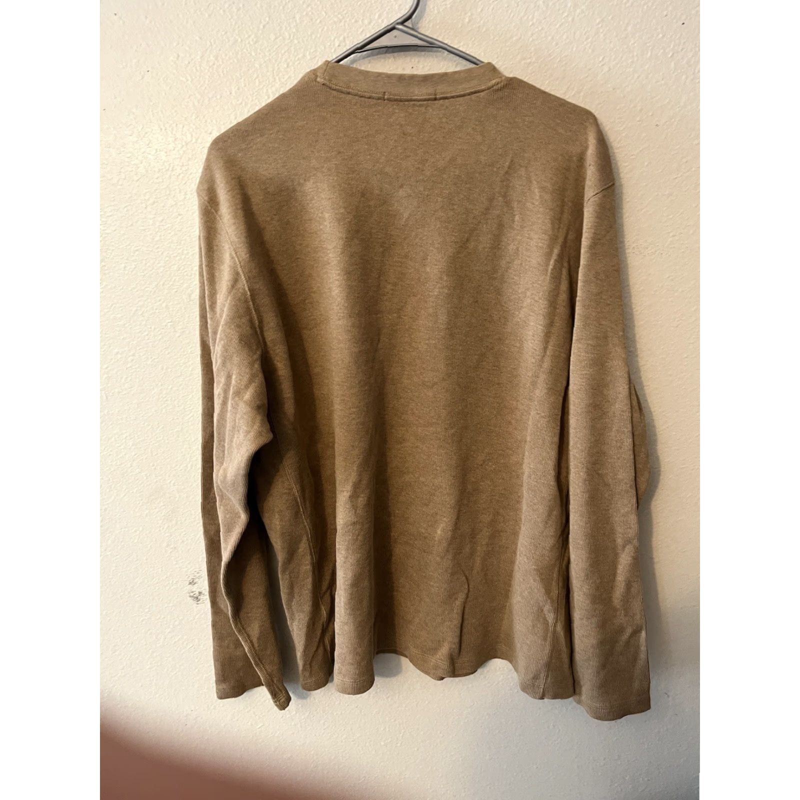 Banana Republic Banana Republic Sweater Men XL Brown Cotton Crew Neck Pullover Vintage? No Size US XL / EU 56 / 4 - 3 Thumbnail