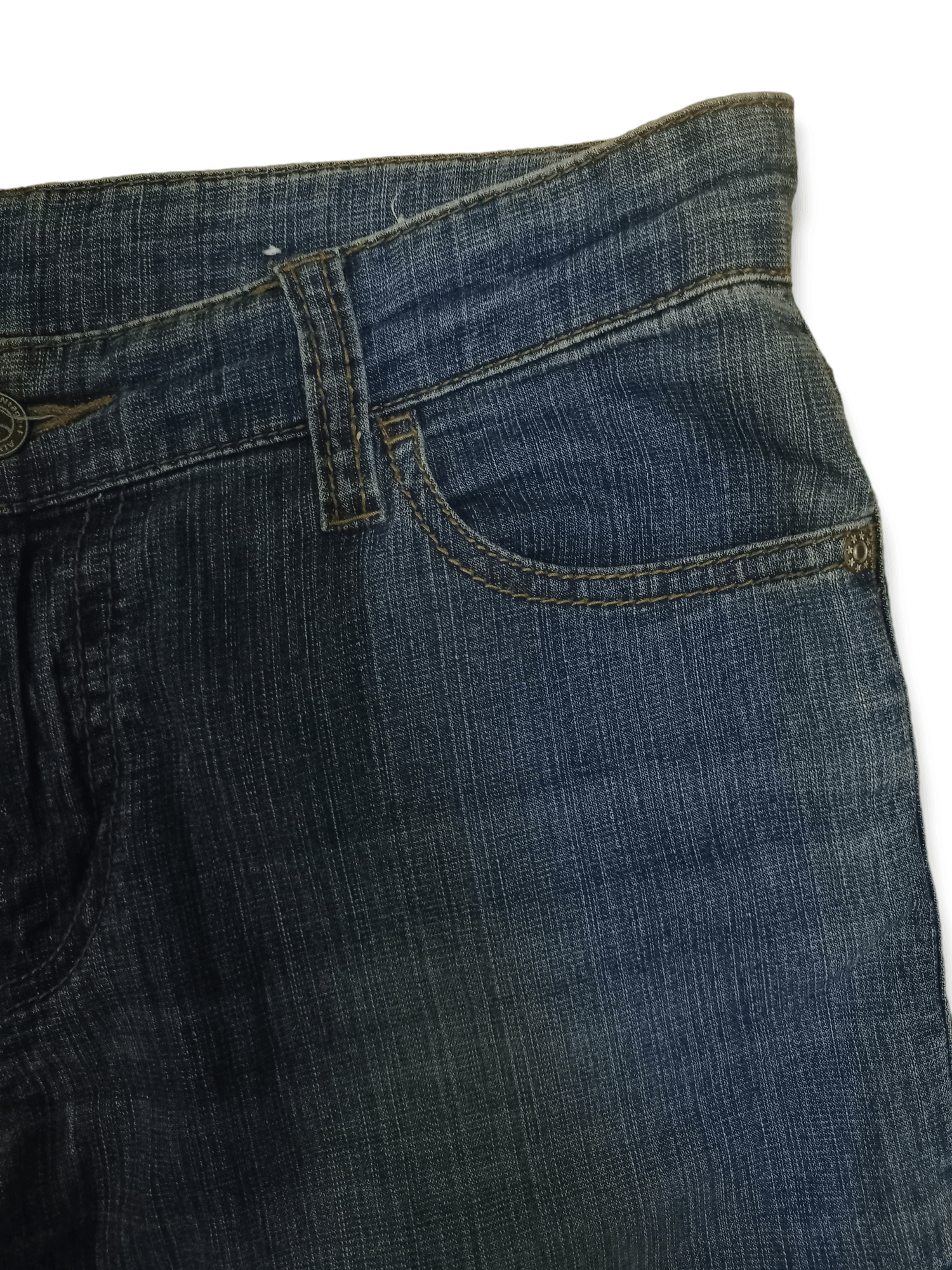 Japanese Brand SALES 🔥 Vintage Japanese Blue Wash Flares Distressed Denim Size US 30 / EU 46 - 5 Thumbnail