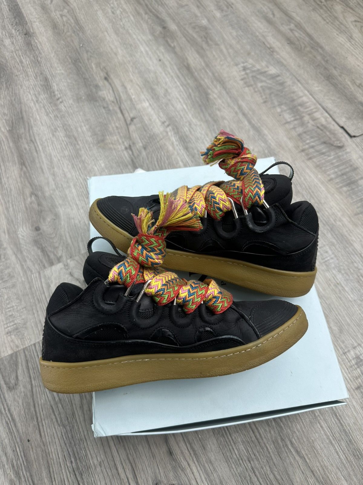 Lanvin Lanvin Curb Sneaker Black Size US 10 / EU 43 - 3 Thumbnail