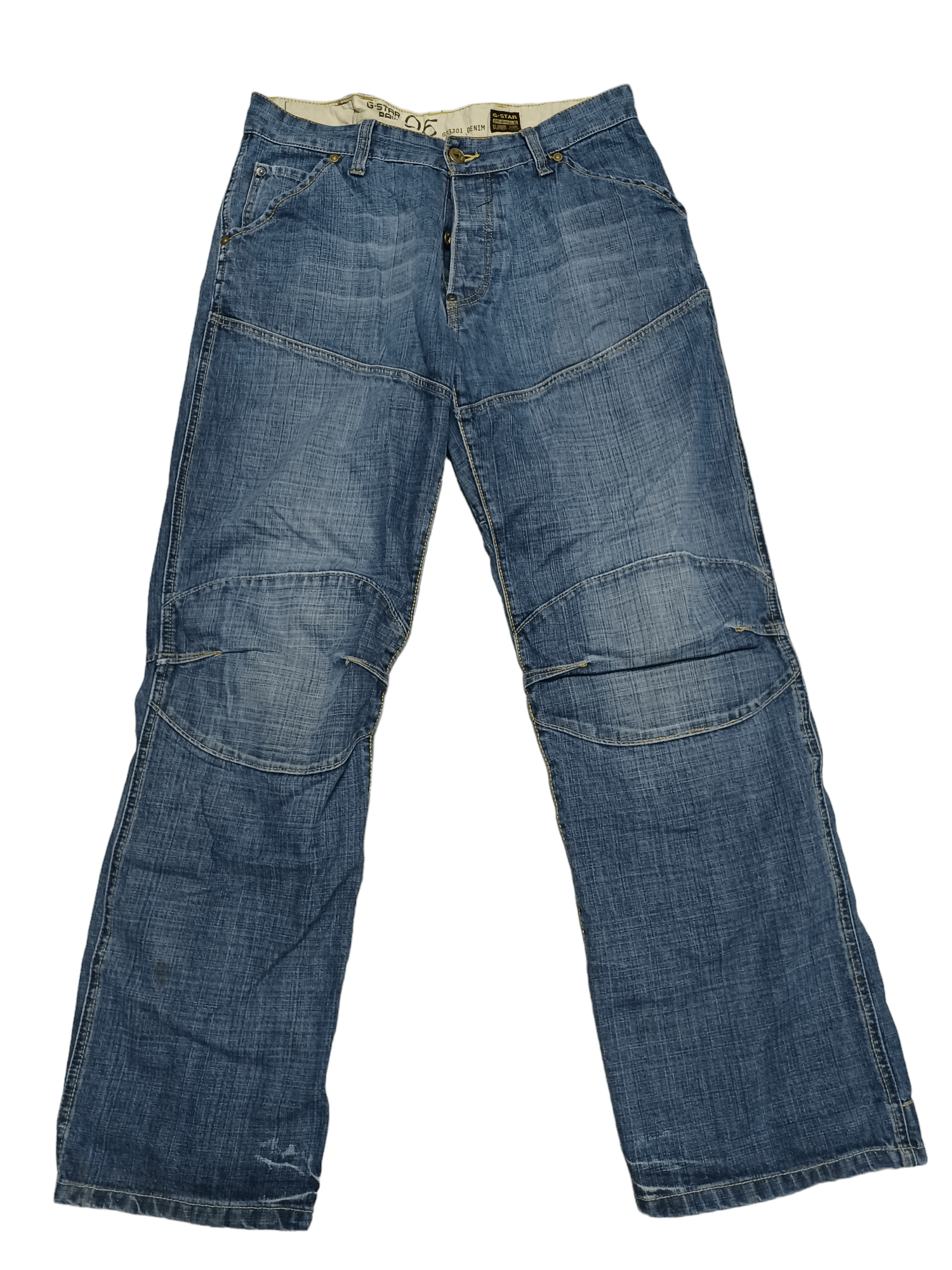 G-Star G STAR RAW DOUBLEKNEE WORKWEAR AVANTGARDE W36 L34 JEANS Size US 36 / EU 52 - 1 Thumbnail