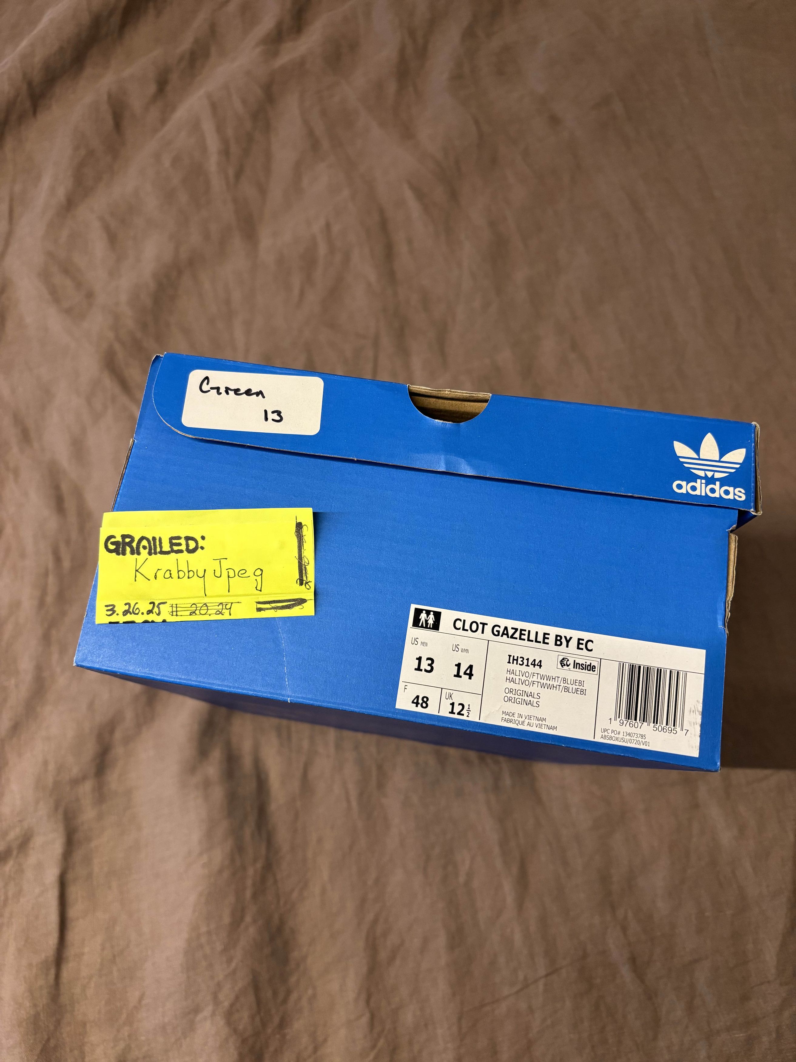 Adidas × CLOT Rare Clot x adidas Originals Gazelle Size US 13 / EU 46 - 7 Thumbnail