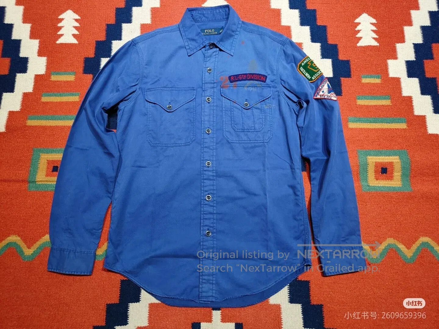 RRL Ralph Lauren Ralph Lauren Fishing Shooting Club Shirt. Size US S / EU 44-46 / 1 - 3 Thumbnail