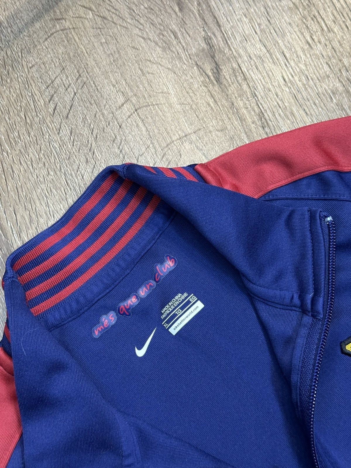 Nike FC Barcelona Nike 2015 Track Top Jacket Football Soccer Size US M / EU 48-50 / 2 - 4 Thumbnail