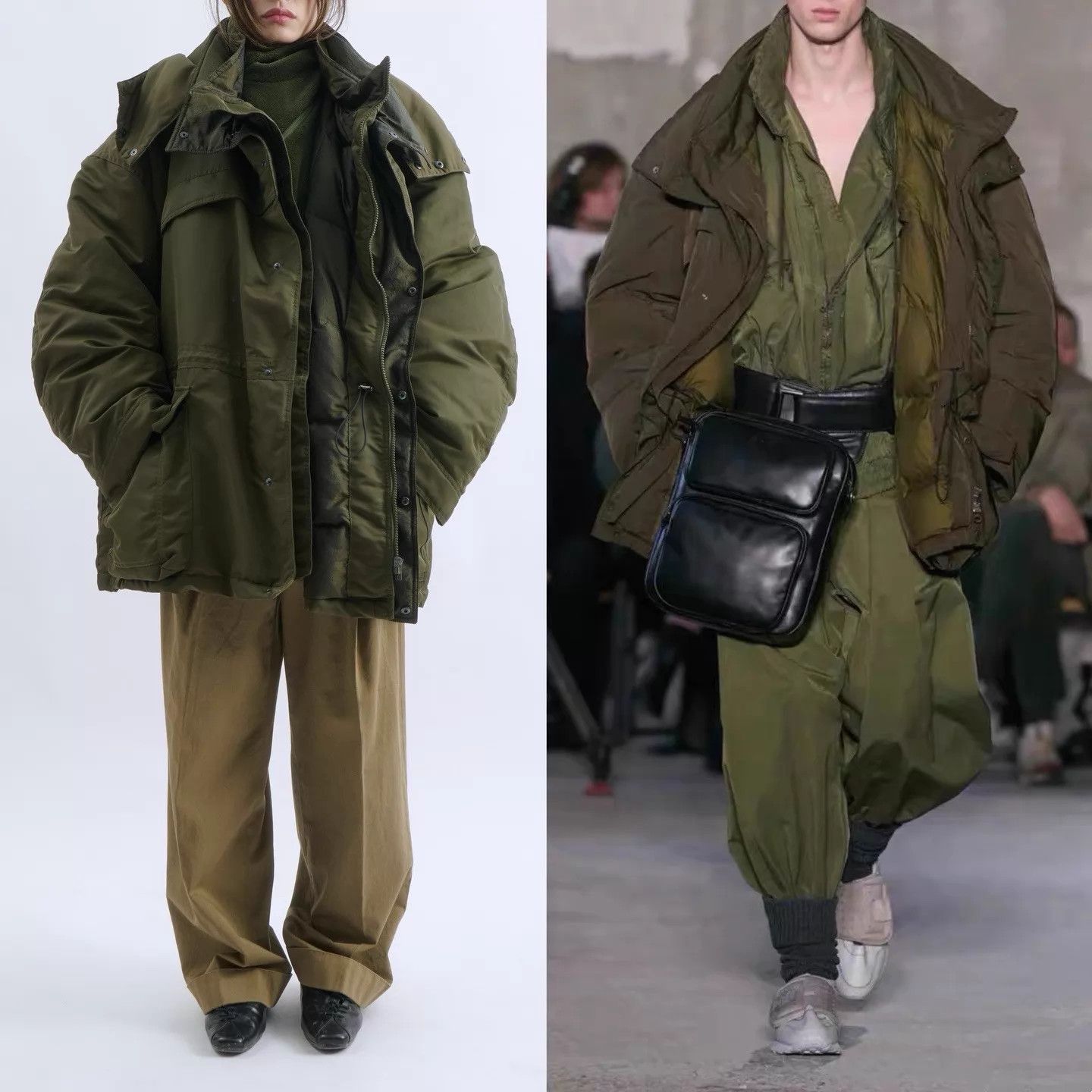 Hed Mayner HED MAYNER 23FW Oversized Down Parka Size S Size US S / EU 44-46 / 1 - 2 Thumbnail