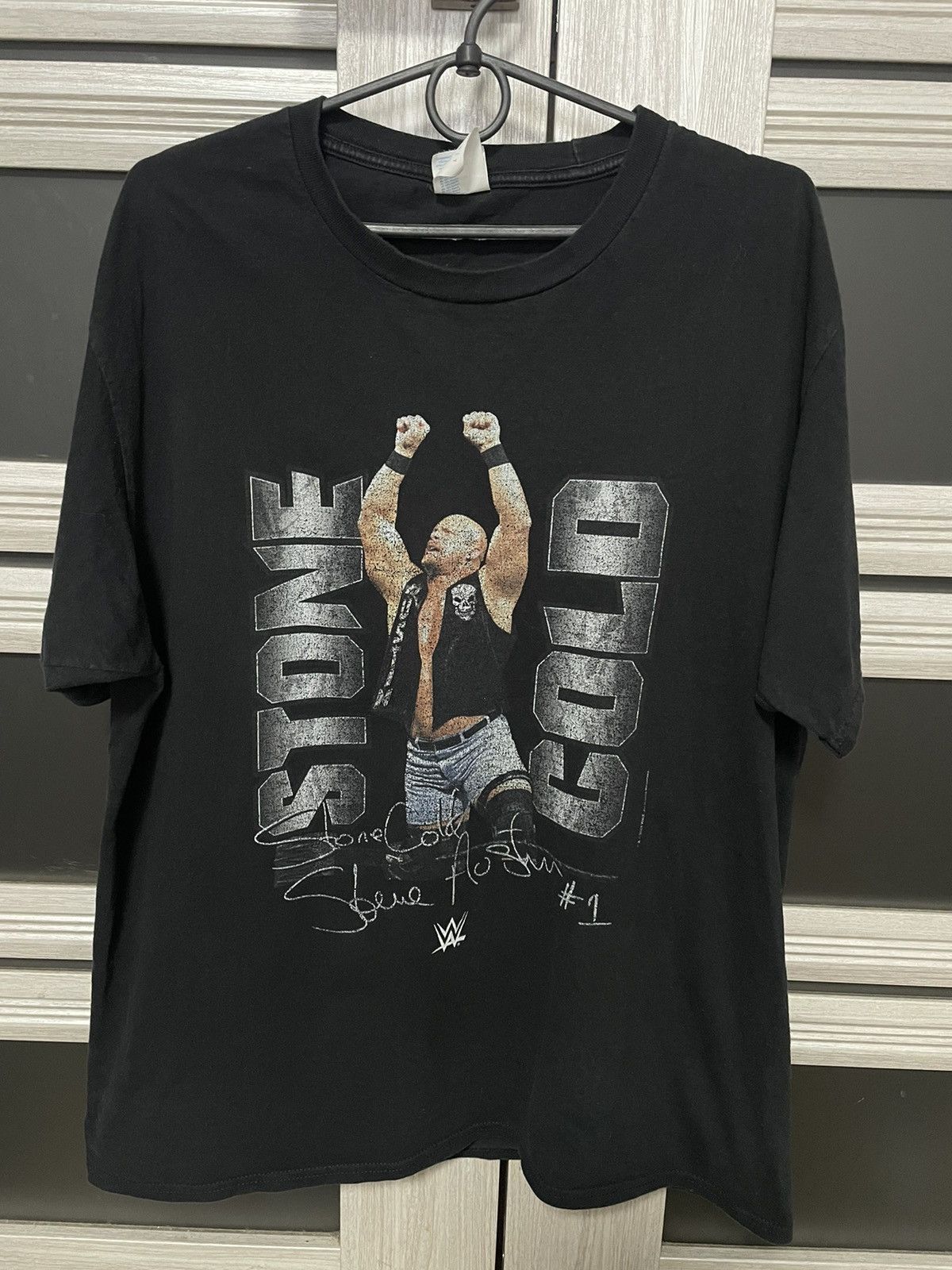 Vintage × WWE × WWF Vintage 00s Stone Cold T Shirt Steve Austin Tee Wrestling Size US L / EU 52-54 / 3 - 1 Thumbnail