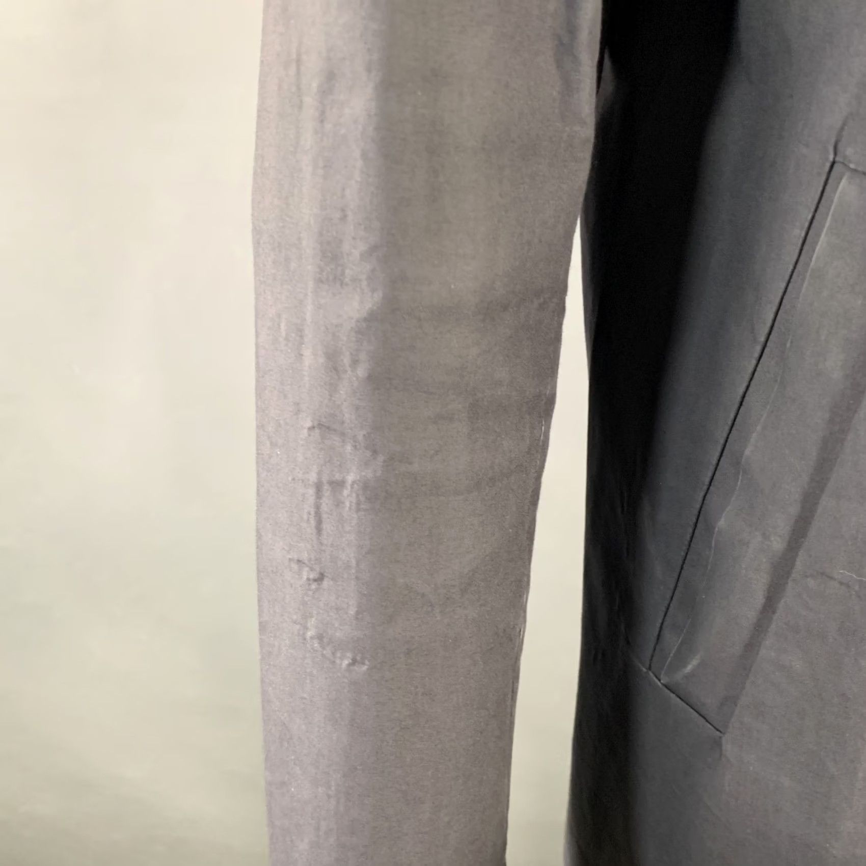 Jil Sander JIL SANDER Coat Black Cotton Spread Collar Snaps Coat Size 42 Men Adult Leather? Size US XS / EU 42 / 0 - 6 Thumbnail