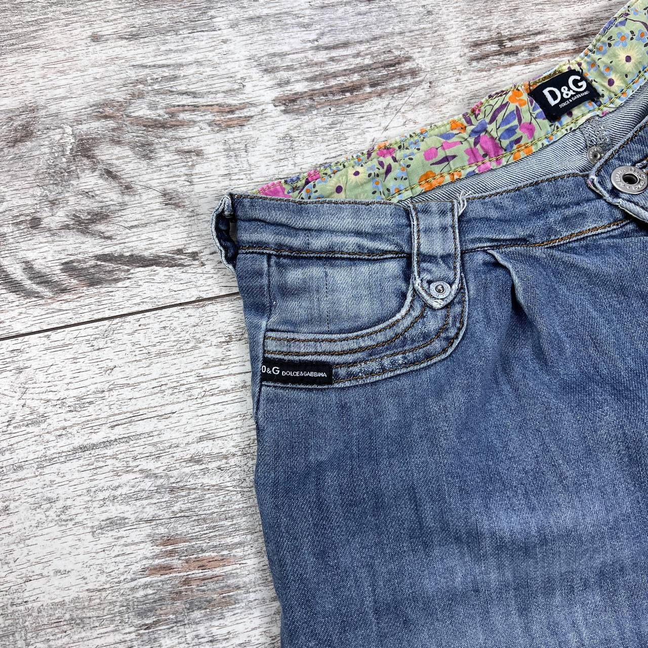 Dolce & Gabbana Baggy Women Vintage Dolce&Gabbana Denim Shorts Size 27" / US 4 / IT 40 - 10 Thumbnail