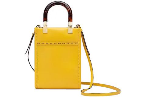 Fendi o1loc1c0824 Size: OS / Mini Sunshine Shopper in Yellow Size ONE SIZE - 2 Thumbnail