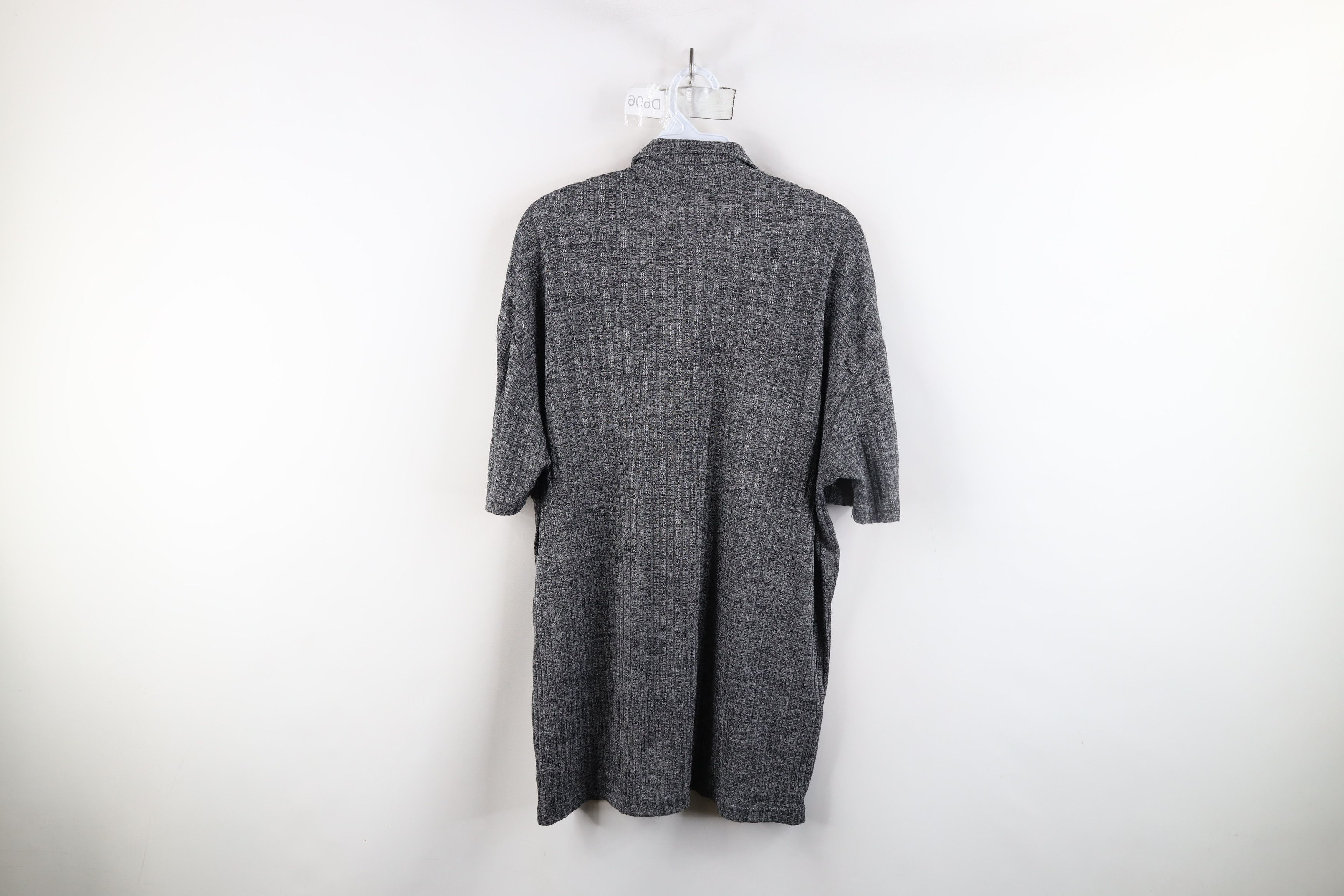 Vintage Vintage 90s Streetwear Knit Dance Rave Half Zip Polo USA Size US XL / EU 56 / 4 - 8 Thumbnail