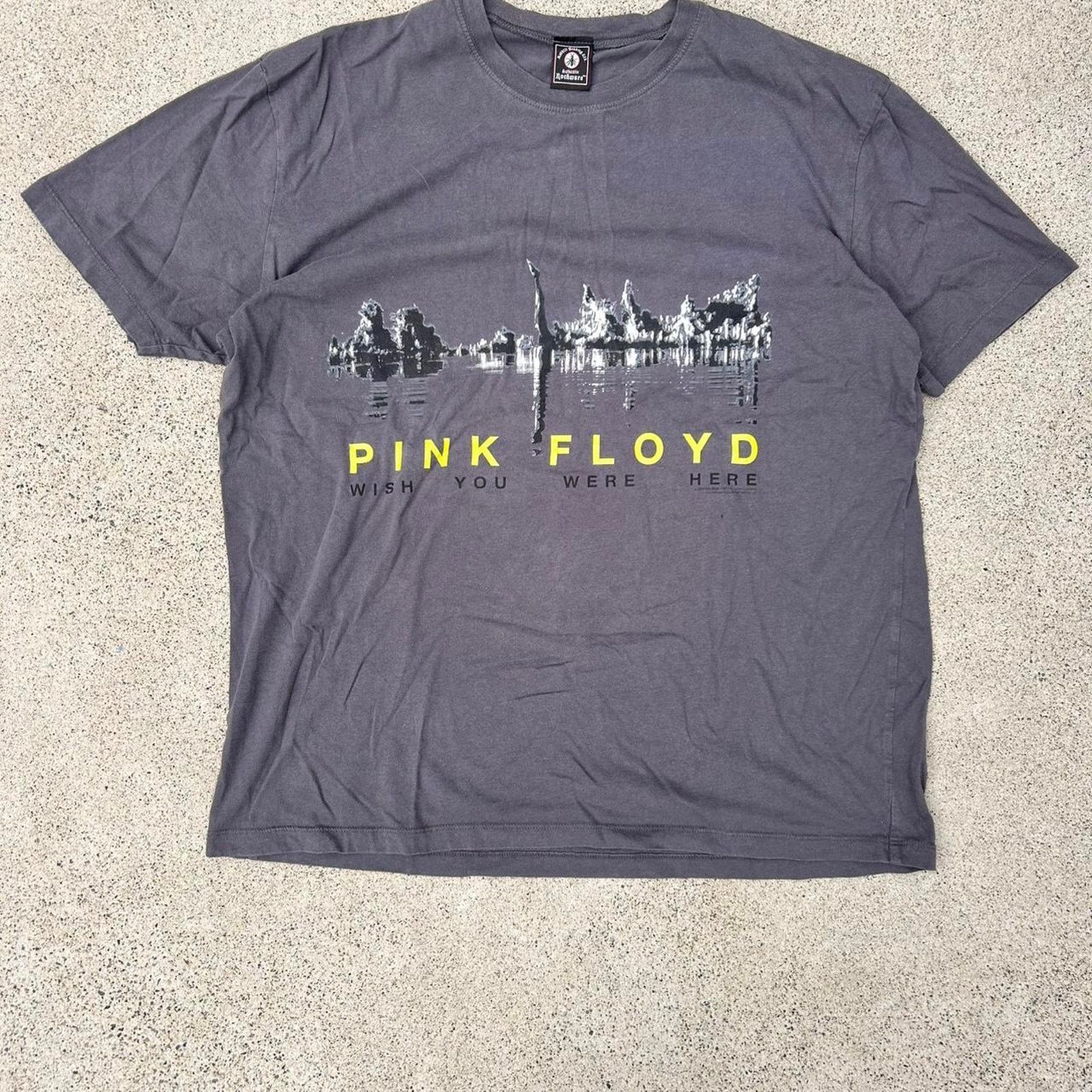Other Vintage Pink Floyd Wish You Here Grey Shirt Size US XL / EU 56 / 4 - 2 Thumbnail
