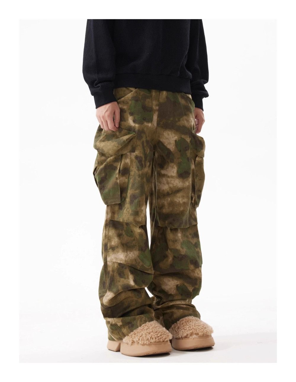 Japanese Brand × Vintage Trooper Camo Cargo Multi pocket Size US 30 / EU 46 - 4 Thumbnail