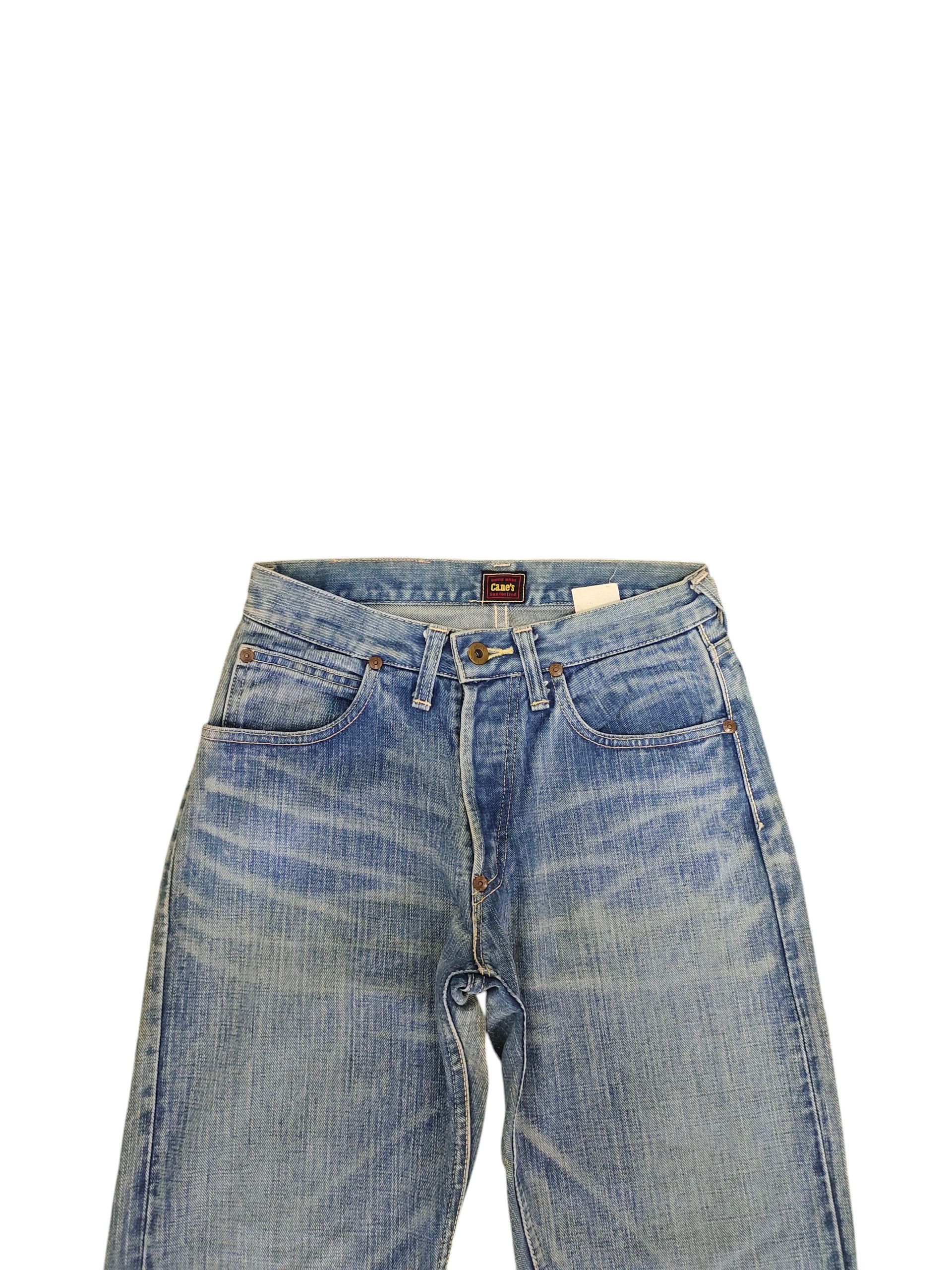 Sugar Cane Vintage 90s Sugar Cane Selvedge Jeans - Clawmark Faded denim Size US 28 / EU 44 - 2 Thumbnail