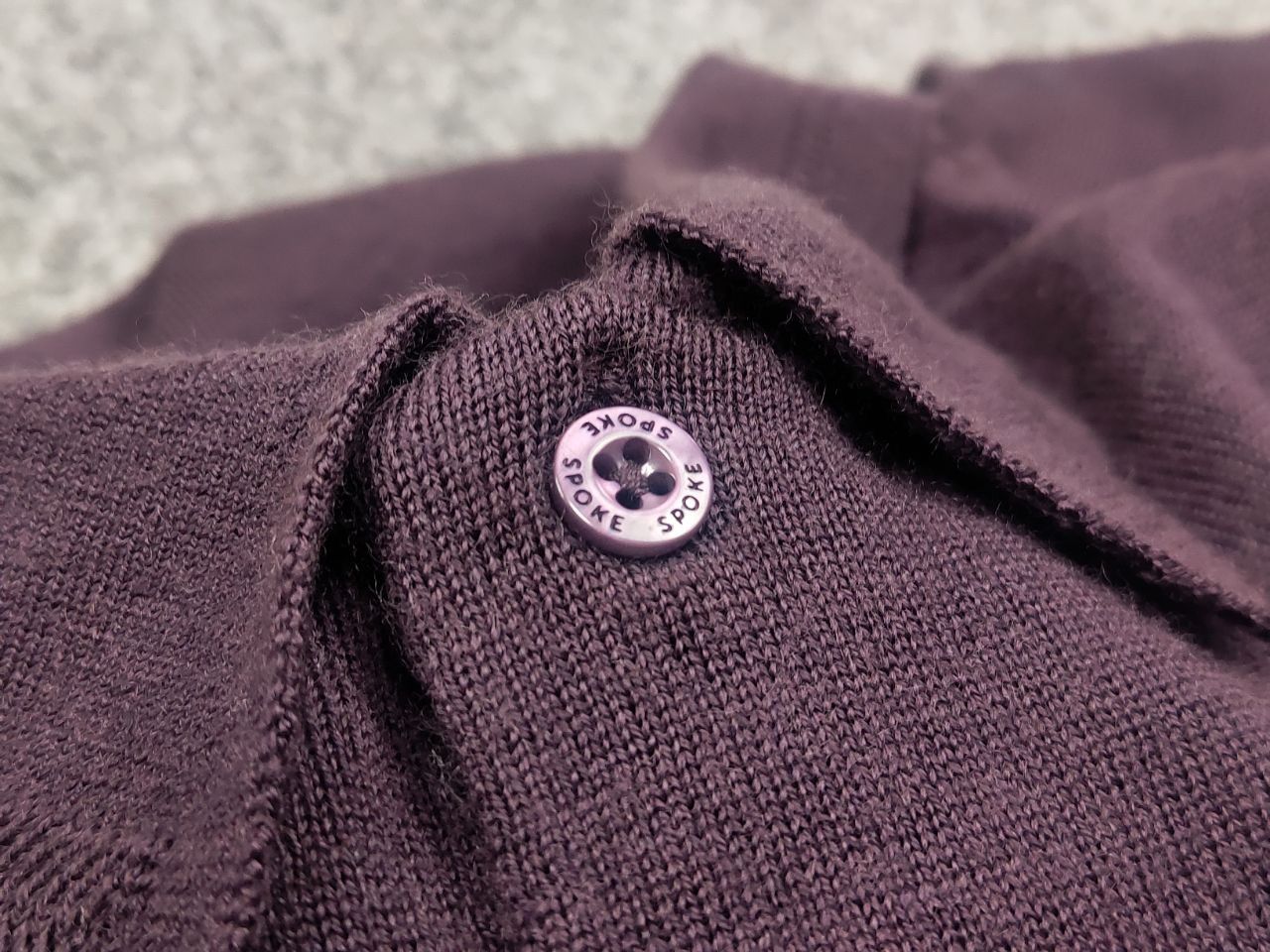 SPOKE Spoke Design merino wool Long Sleeve Polo Button Sweater Size US M / EU 48-50 / 2 - 13 Thumbnail