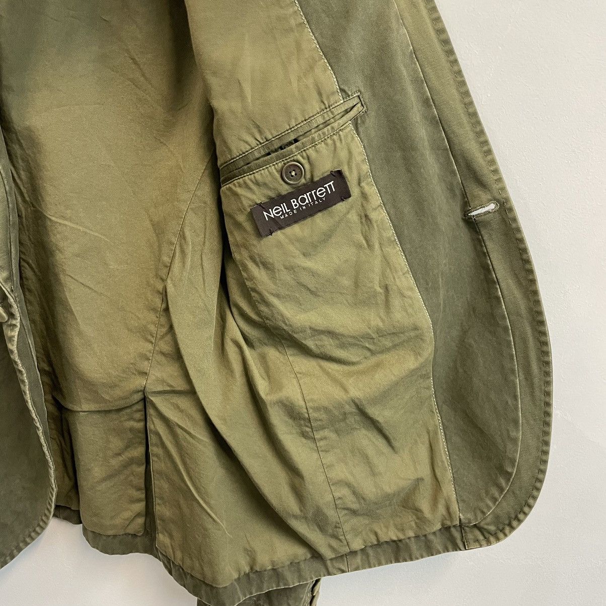 Neil Barrett Neil Barrett moss green blazer Size 44S - 7 Thumbnail