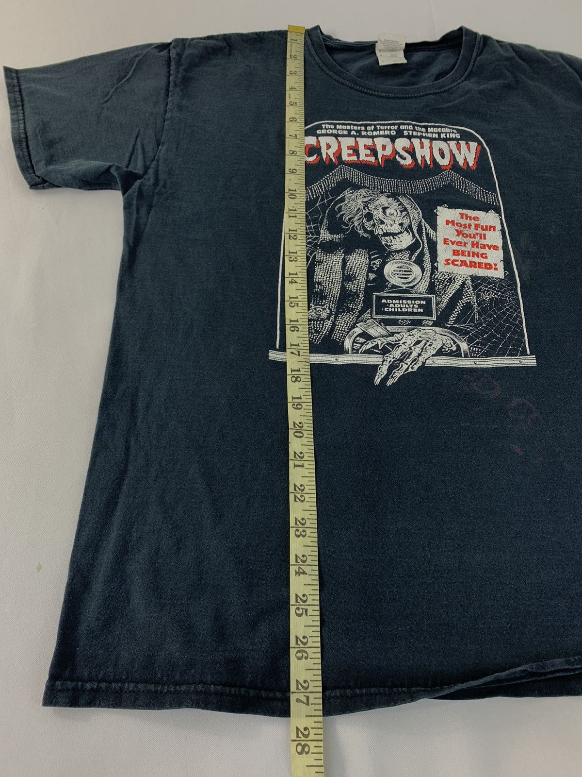 Vintage Creep Show TV Series Horror The Macabre Movie Box Logo Tee Size US L / EU 52-54 / 3 - 9 Thumbnail