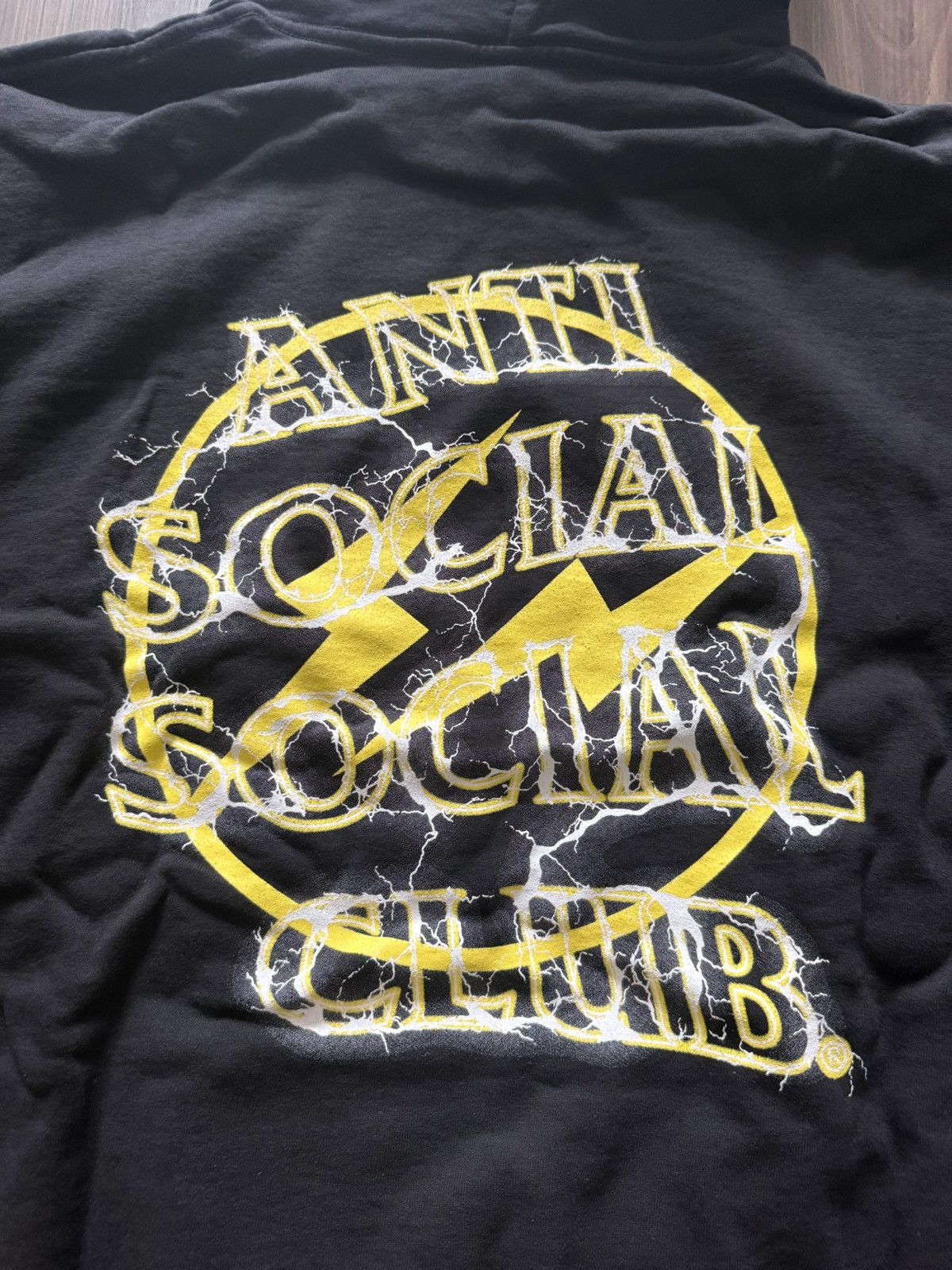 Anti Social Social Club × Fragment Design Anti Social Social Club x Fragment Design Hoodie Black XL Size US XL / EU 56 / 4 - 5 Thumbnail