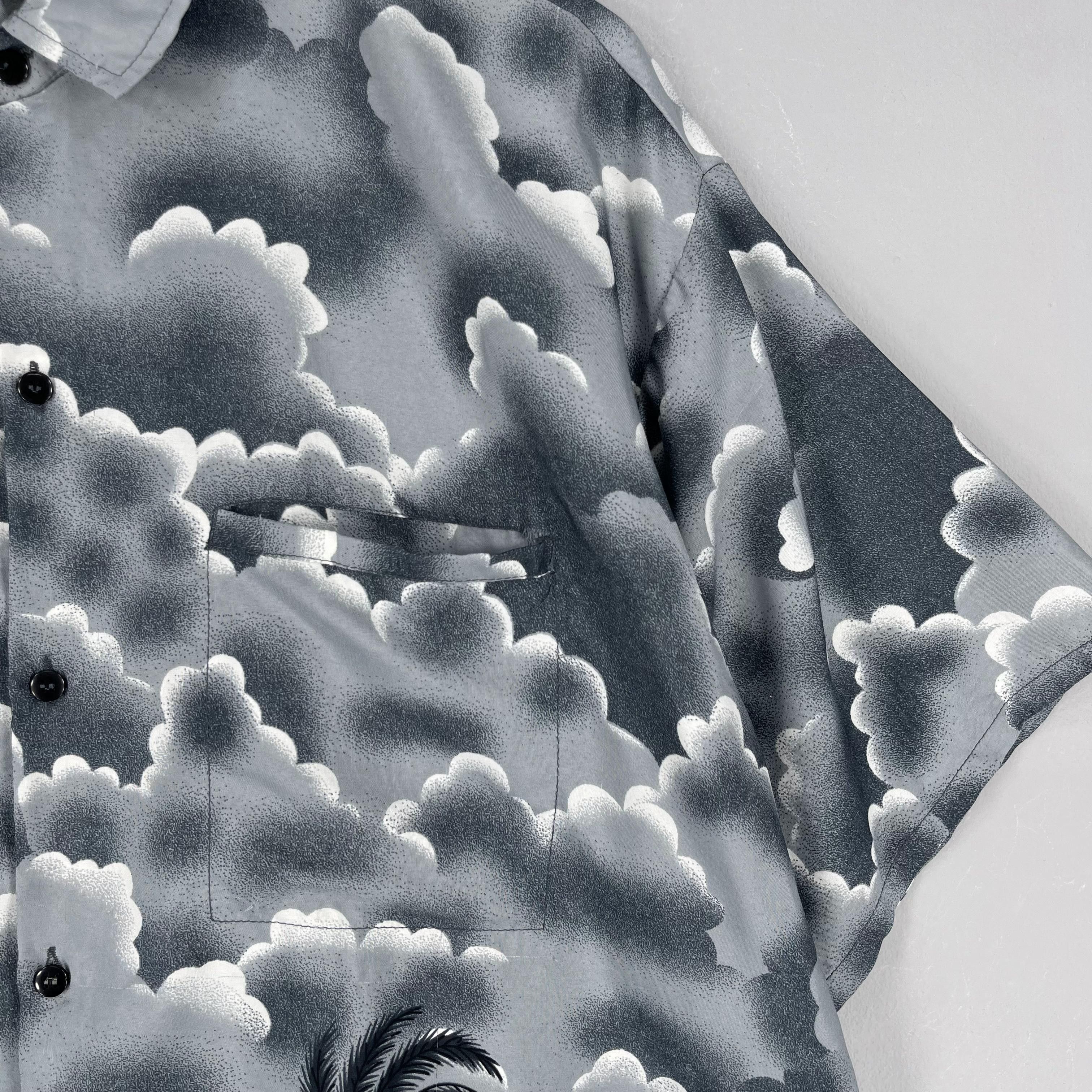 Vintage Vintage Aloha Tropical Beach View Motive Printed Button Up Size US XL / EU 56 / 4 - 3 Thumbnail