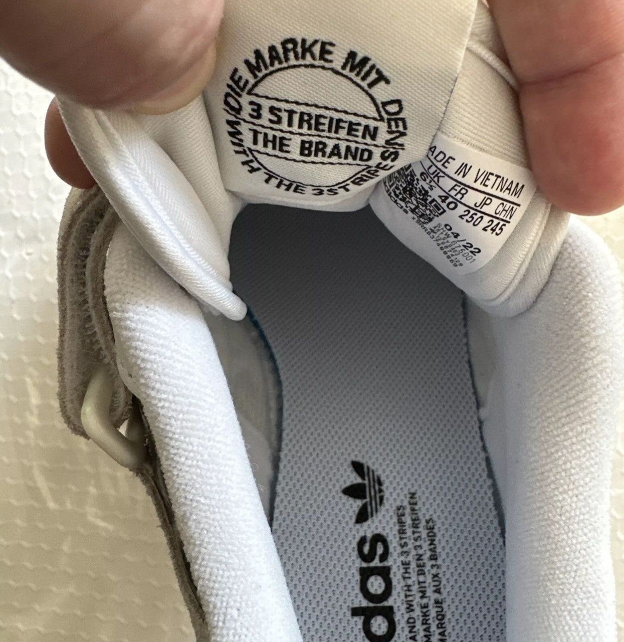 Adidas Adidas Forum Low Men's Sneakers Cloud White/Core Black SZ 8 Size US 8 / EU 41 - 9 Thumbnail