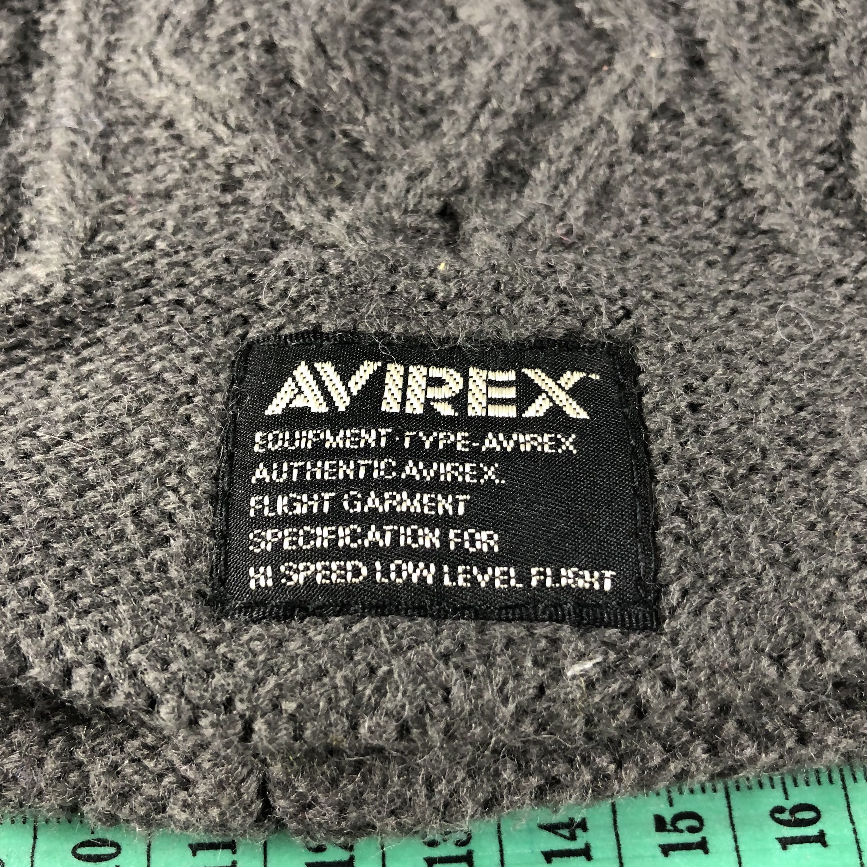Avirex Avirex Military Spec Cable Knit Beanie Hat B581 Size ONE SIZE - 4 Thumbnail