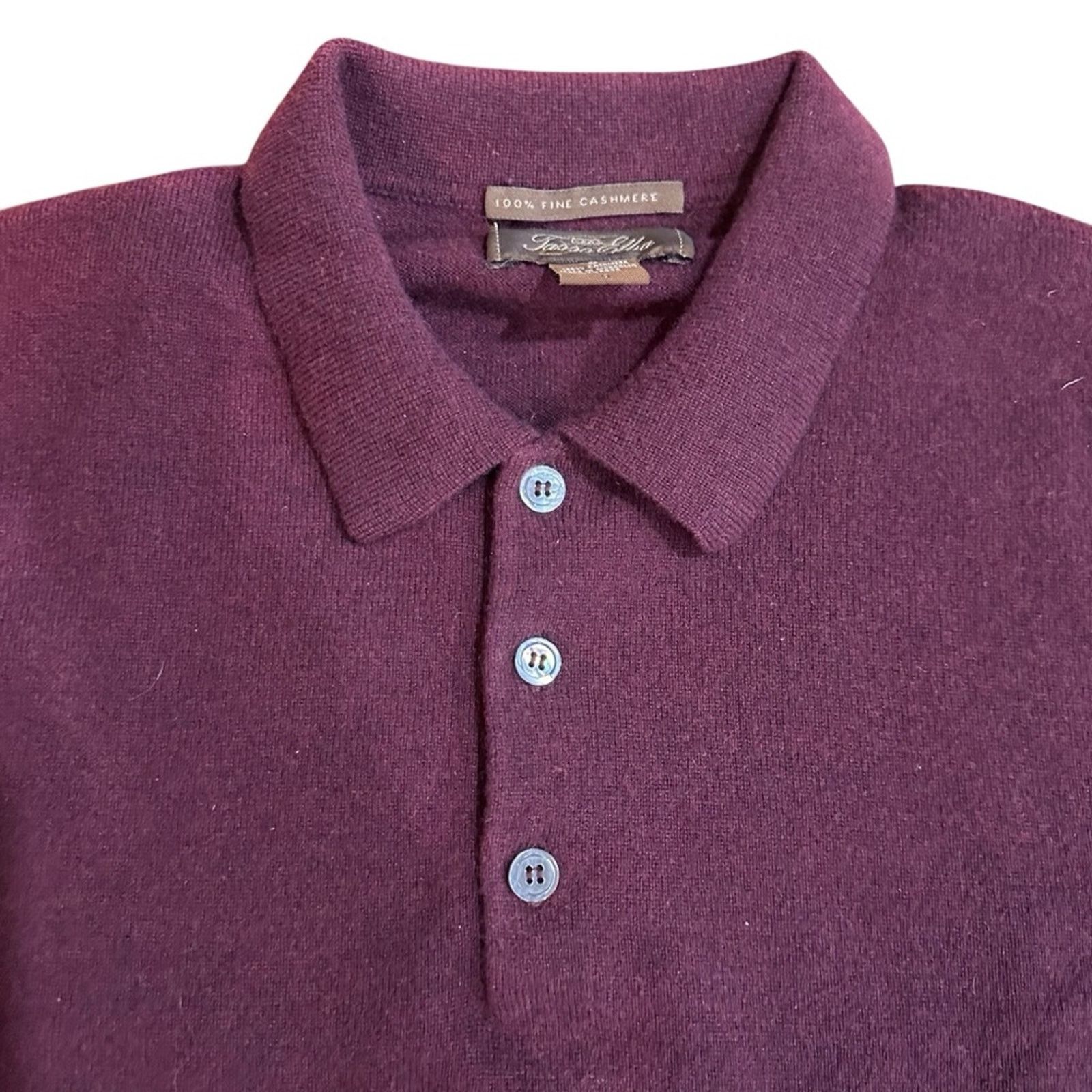 Nordstrom Nordstrom Vintage Scottish Lambswool V-Neck Sweater - Size M Size US M / EU 48-50 / 2 - 2 Thumbnail