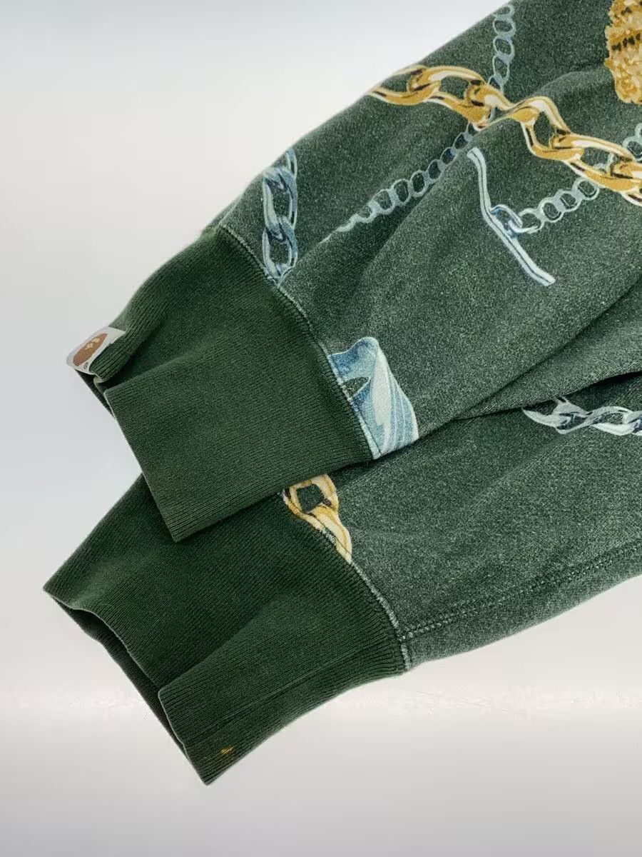 Bape A Bathing Ape Whole Pattern Cotton Sweatshirt Green Size US L / EU 52-54 / 3 - 6 Thumbnail