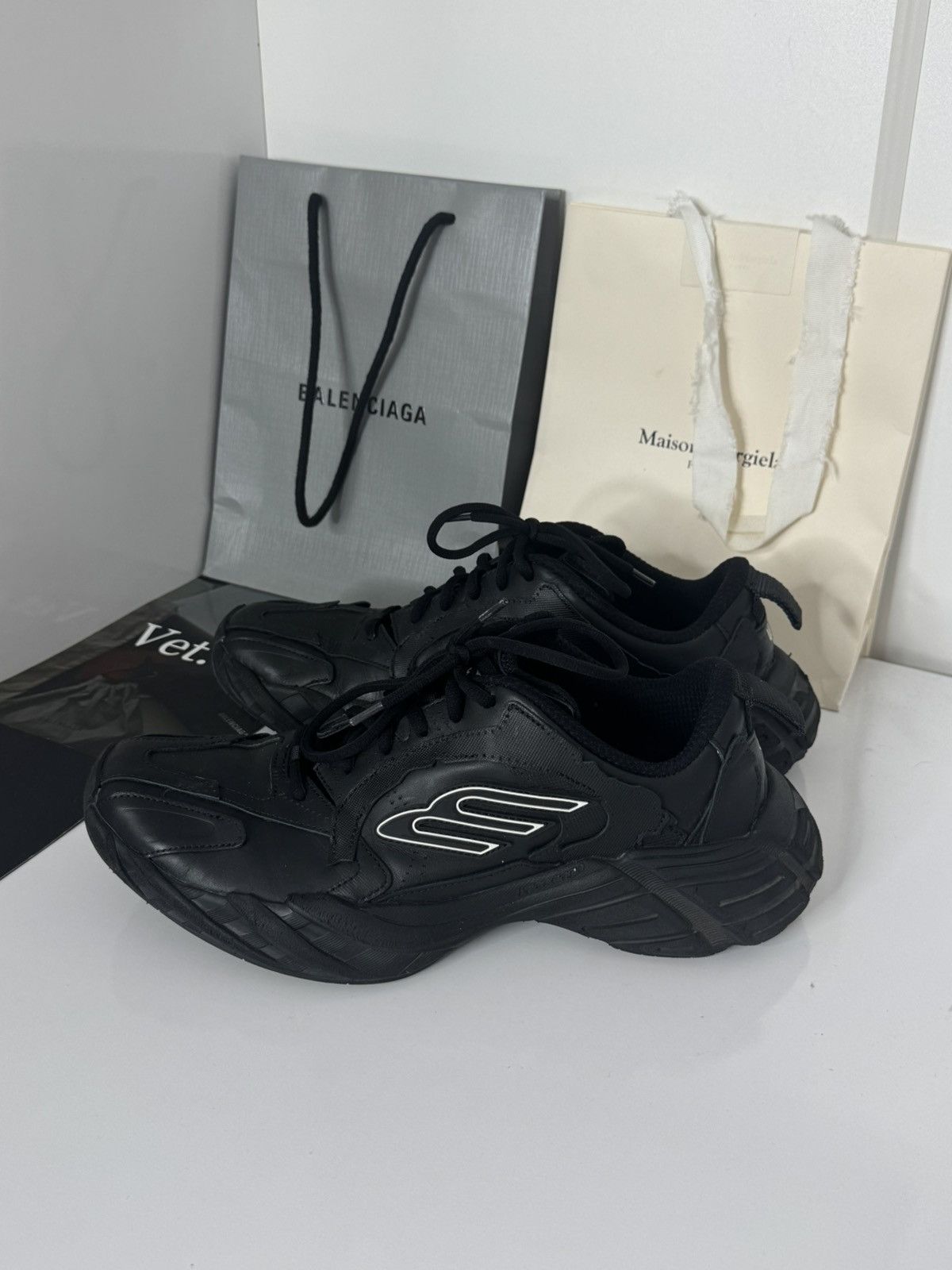 ✅Balenciaga Monday Shoes black 40