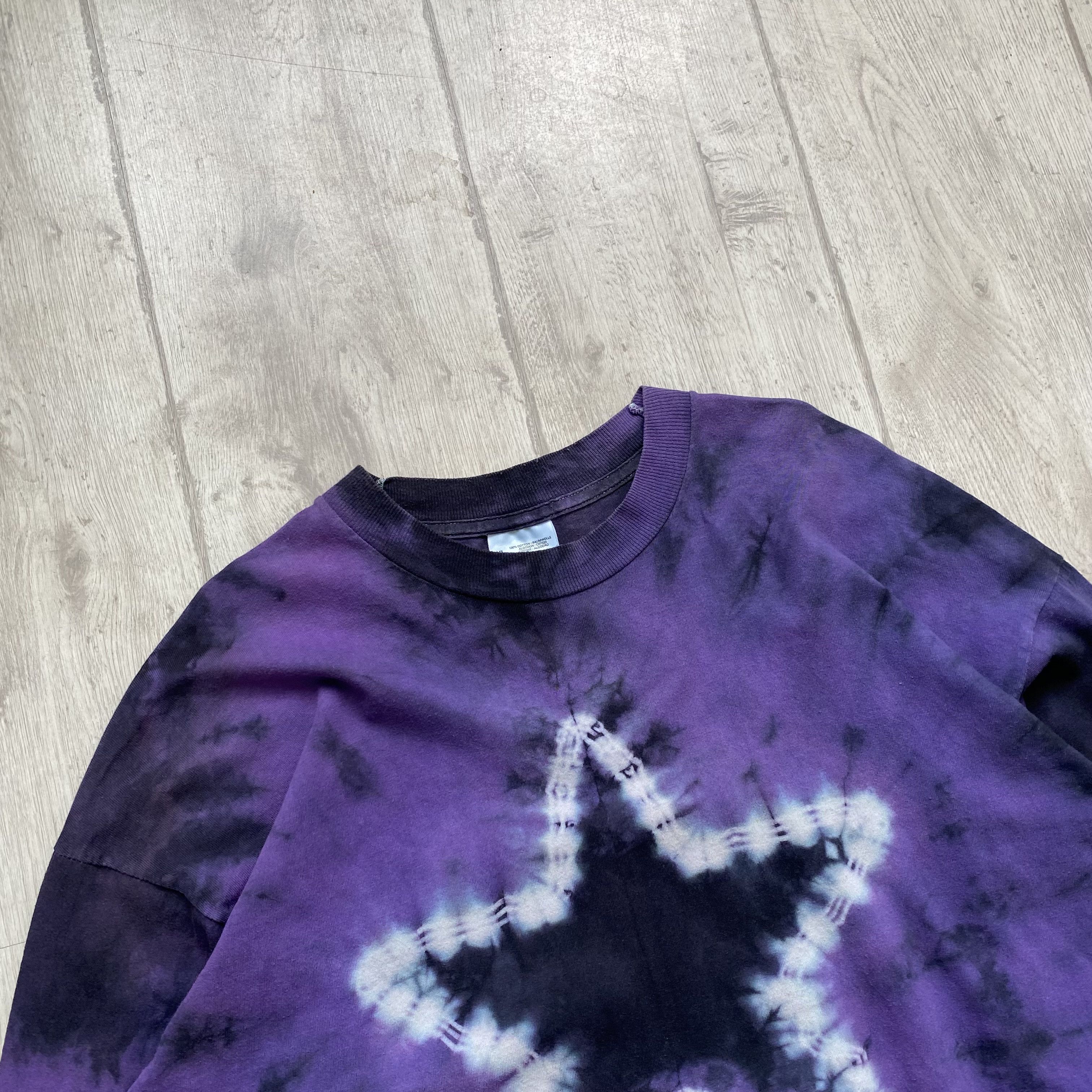 Hysteric Glamour ⭐️Vintage 90s Tie dye Start logo Long sleeve Rock style Size US M / EU 48-50 / 2 - 2 Thumbnail