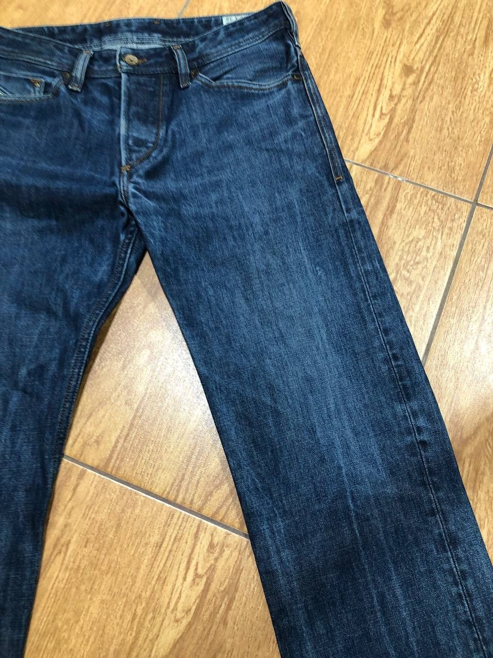 Diesel Diesel Mens Jeans Regular Tapered Indigo Koolter Size US 30 / EU 46 - 6 Thumbnail