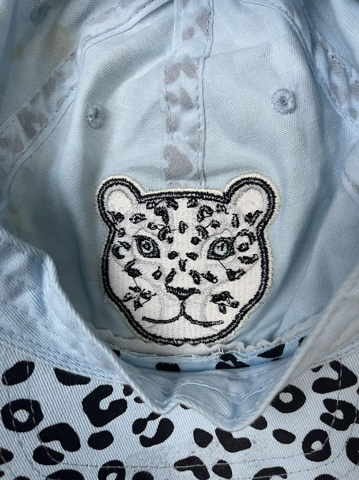 Vintage Explore By Lids Hat Leopard Full Print Adjustable Size ONE SIZE - 11 Thumbnail