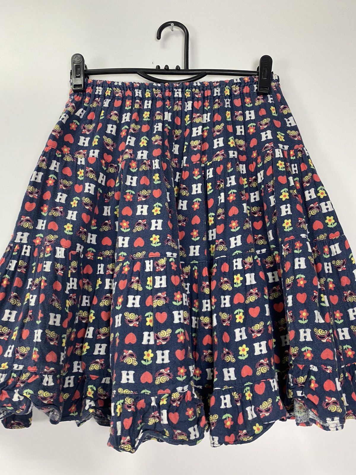 Hysteric Glamour Vintage Hysteric Midi Skirt Overprinted Size 22" - 3 Thumbnail