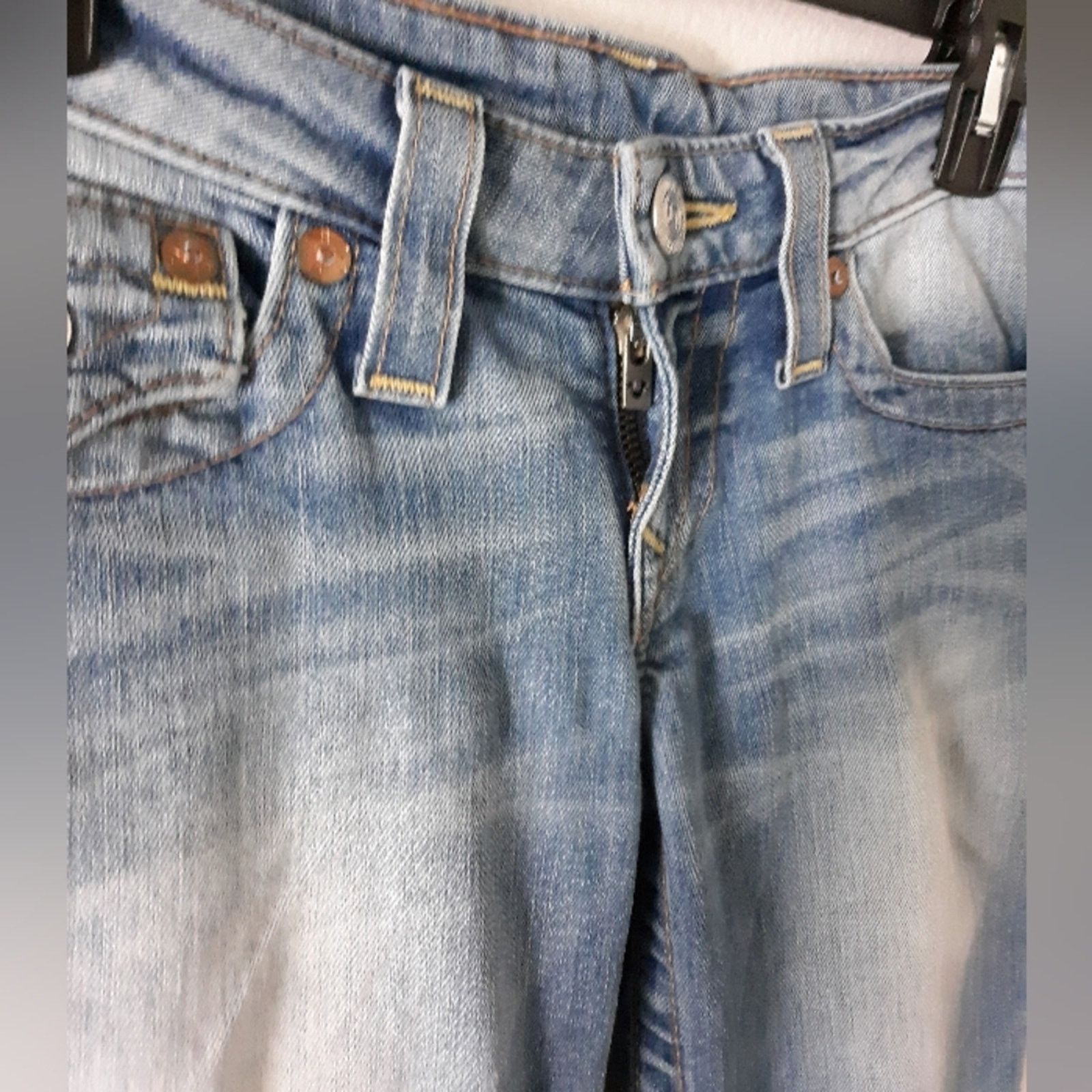 True Religion VTG Y2K Low Rise True Religion Jeans Size 25" / US 0 / IT 36 - 3 Thumbnail