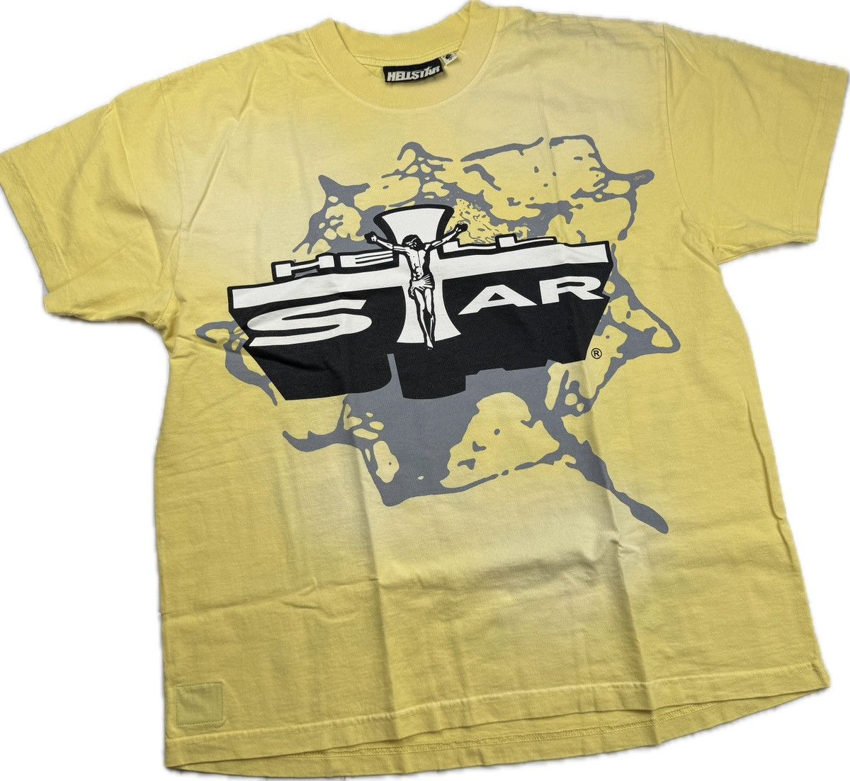 HELLSTAR Hellstar Jesus T-shirt Size US M / EU 48-50 / 2 - 1 Thumbnail