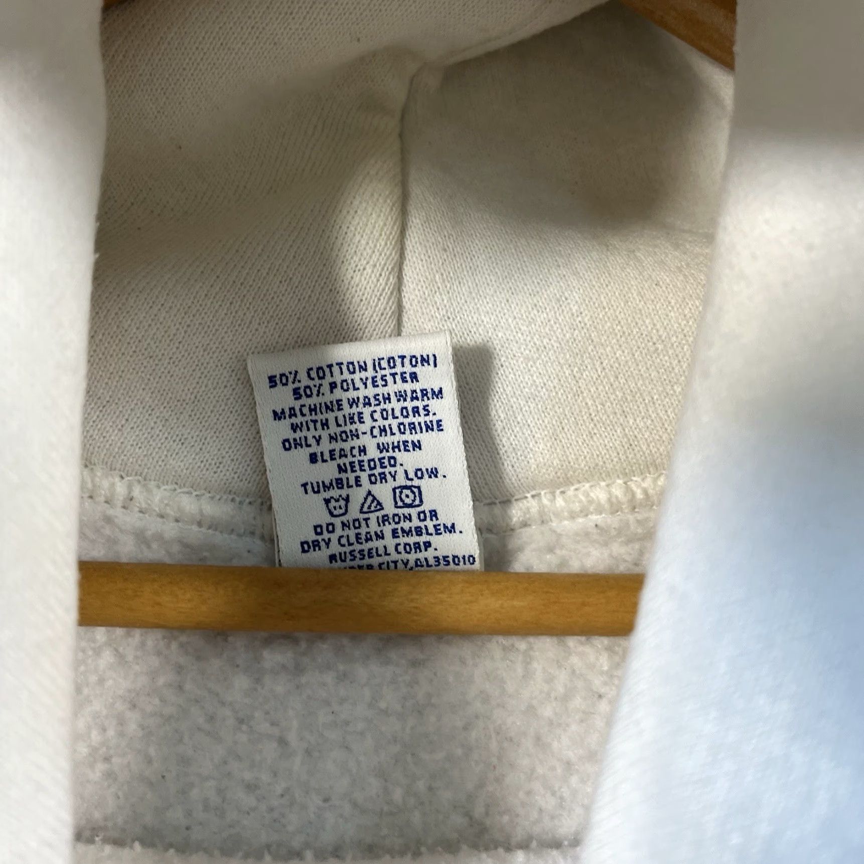 Russell Athletic VINTAGE Russell Athletic UCLA Bruins Hoodie White Sweatshirt Medium Mens College Fan 90s Size US M / EU 48-50 / 2 - 7 Thumbnail
