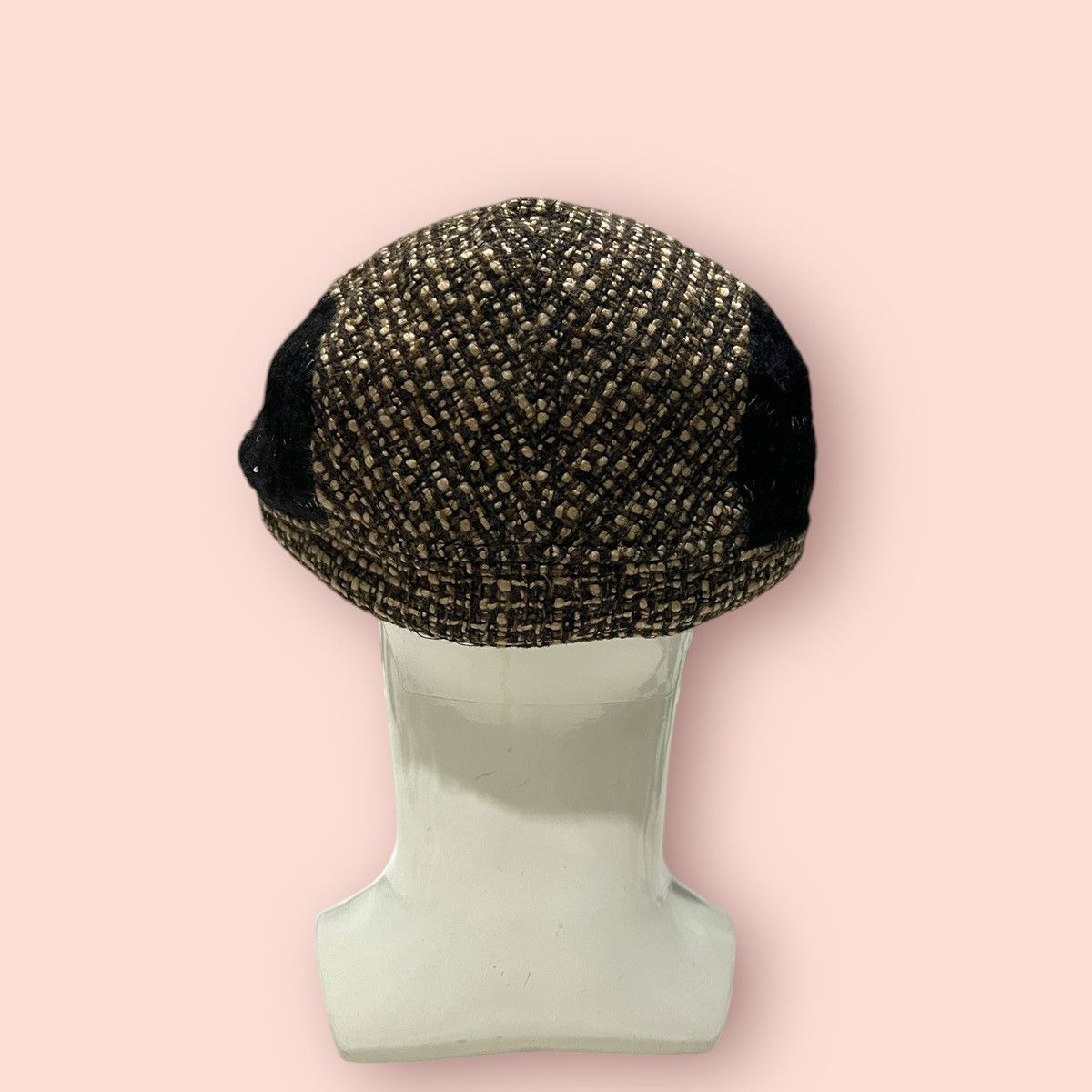Japanese Brand × Le Grande Bleu (L.G.B.) RARE VINTAGE CATCHUP KNITTED WOOL BLEND BARETTA Size ONE SIZE - 25 Thumbnail