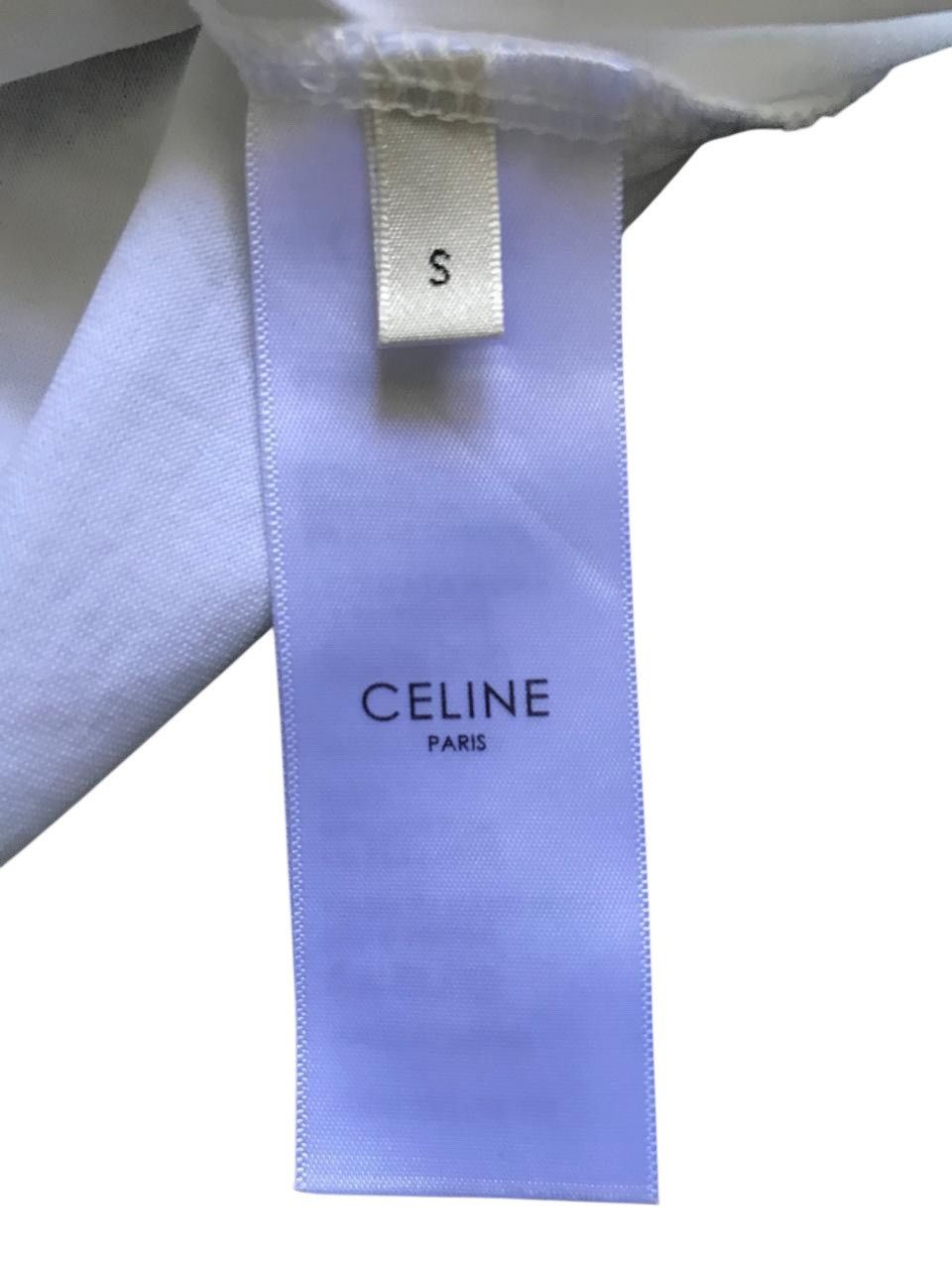 Celine Celine crop top shirt Size S / US 4 / IT 40 - 3 Thumbnail