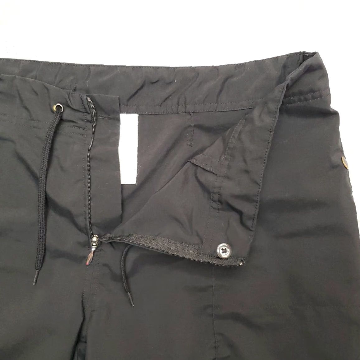 Nike VINTAGE Nike Shorts Womens Large Black Chino Flat Front Lightweight Performance Casual Travel 14 Womens Black Nike Shorts Chino Flat Front Pockets Size 36" / US 14 / IT 50 - 7 Thumbnail