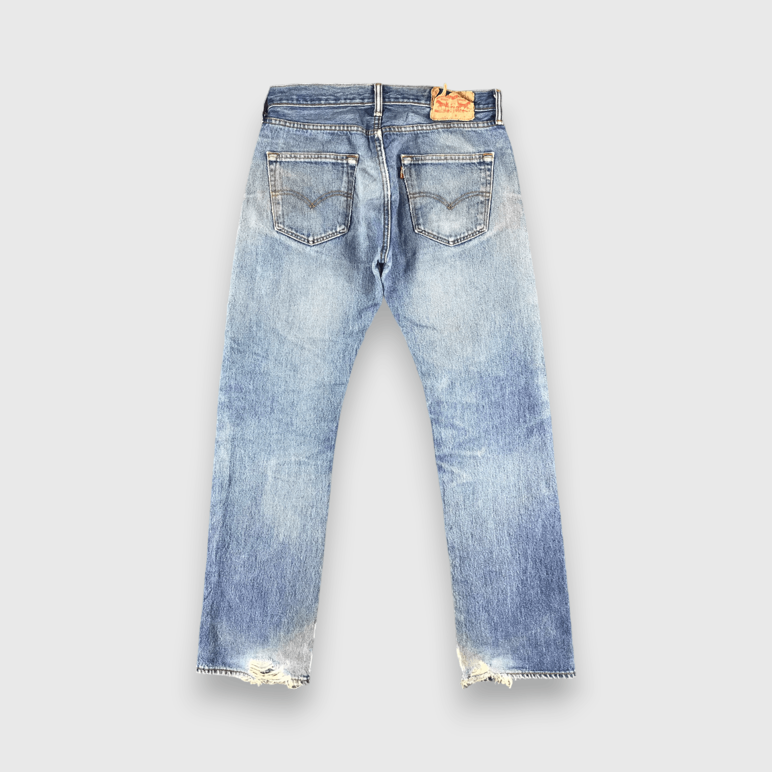 Levi's Vintage Blue Wash Levis 501 Jeans-J2371 Size US 31 - 2 Thumbnail