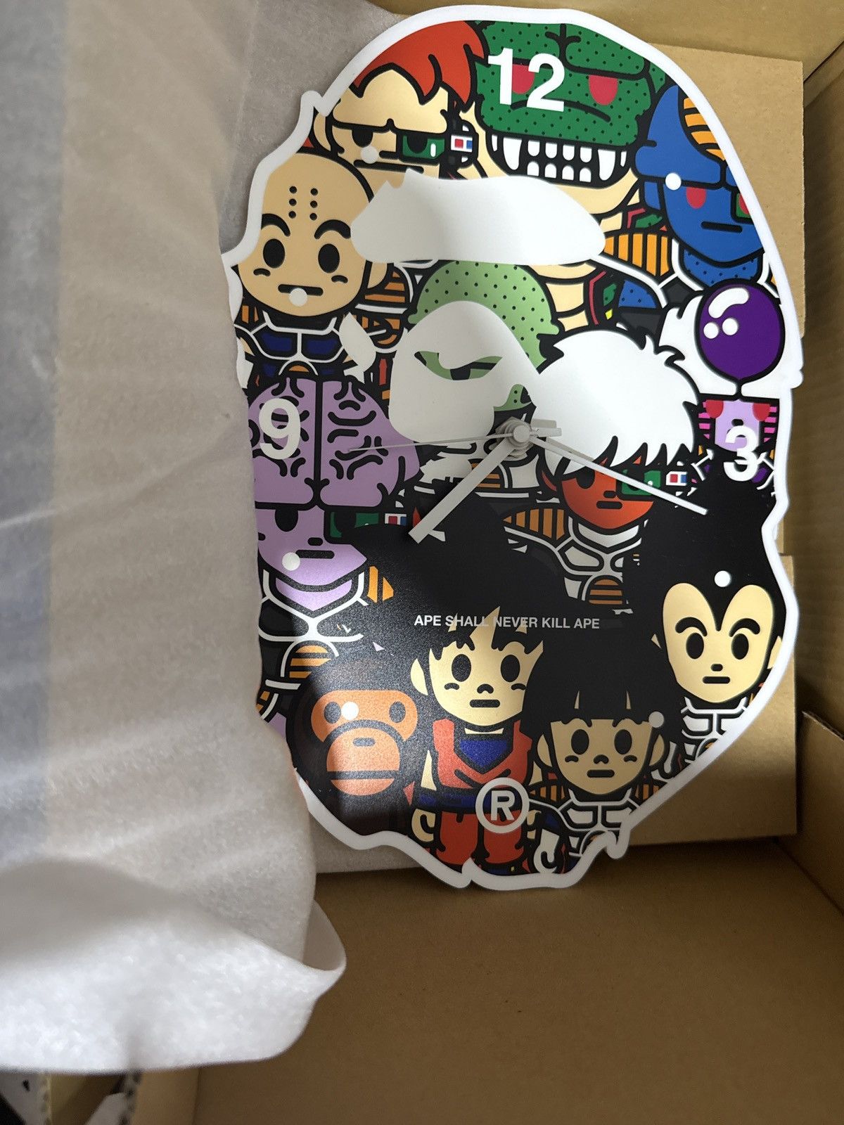Bape Bape x Dragon Ball Wall Clock "2017" Size ONE SIZE - 1 Thumbnail