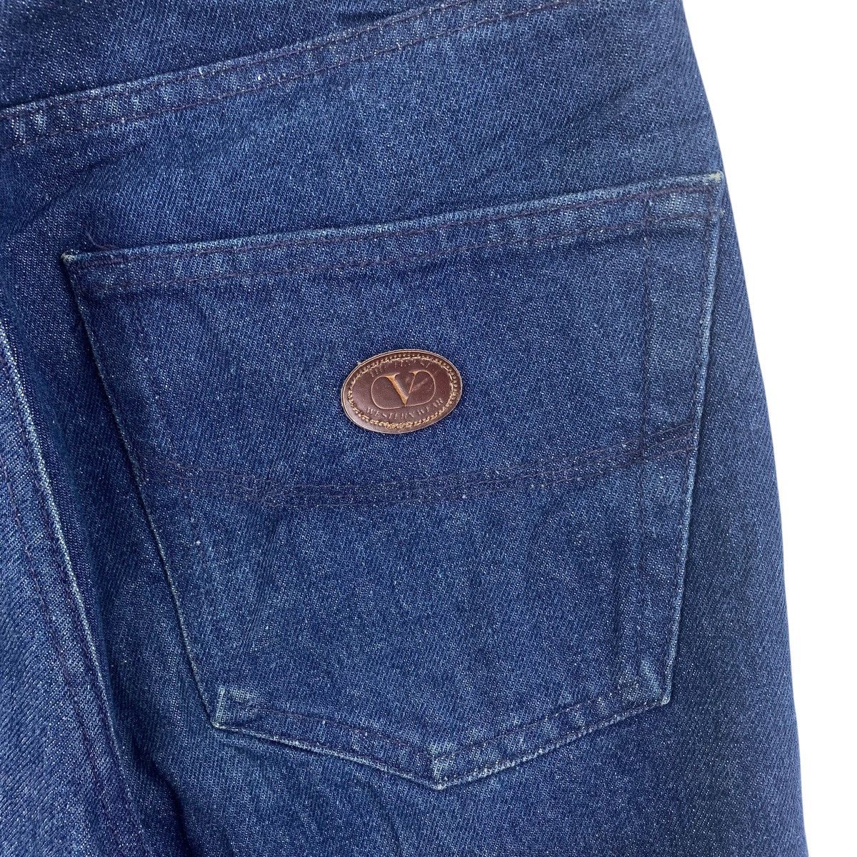 Valentino × Vintage Vintage VALENTINO jeans Size 30" / US 8 / IT 44 - 18 Thumbnail