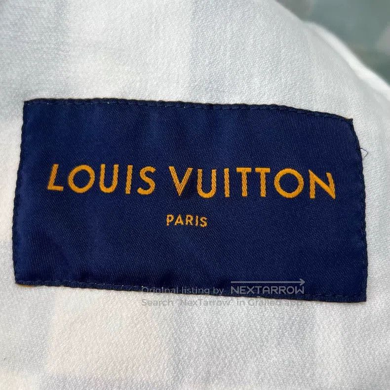 Louis Vuitton Louis Vuitton Lapel checkered single-breasted denim jacket Size US S / EU 44-46 / 1 - 4 Thumbnail