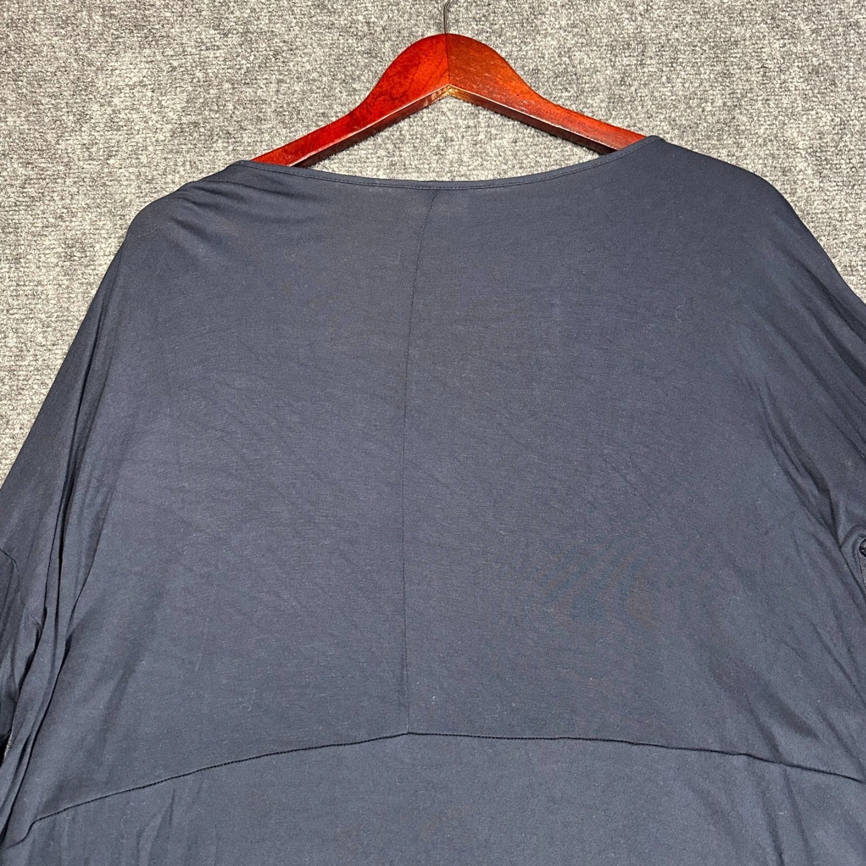 J. Jill VINTAGE J. Jill Top Womens Large Blouse Blue Long Sleeve Shirt Size L / US 10 / IT 46 - 6 Thumbnail