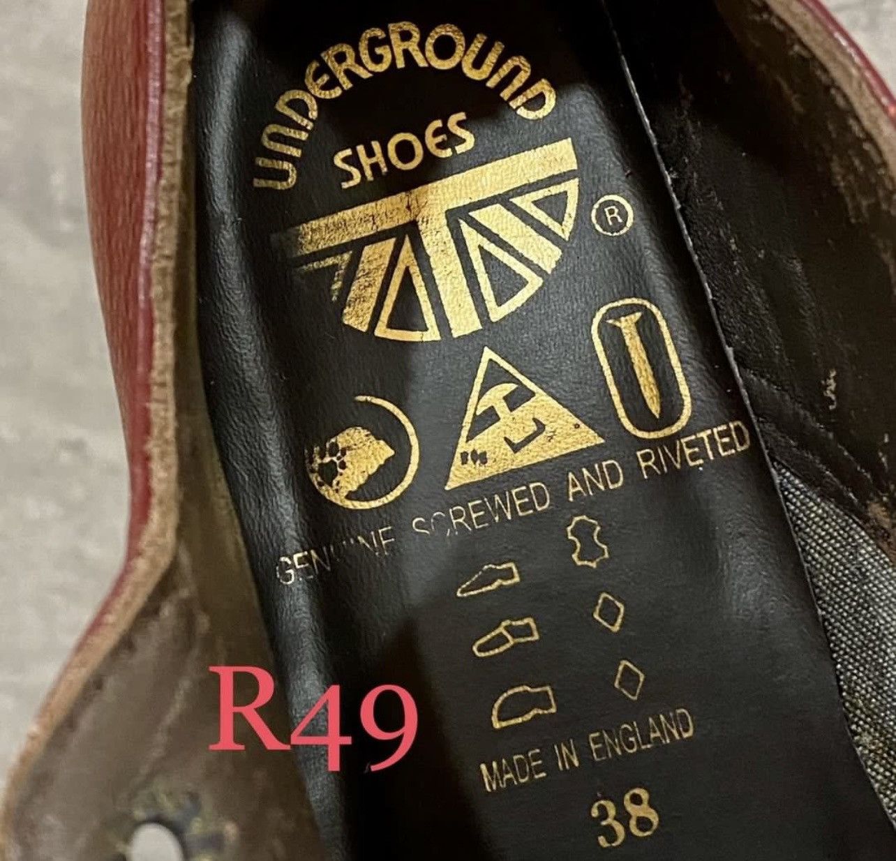 Seditionaries × Vintage VINTAGE UNDERGROUND STEEL TOE BOOTS Size US 7 / IT 37 - 7 Thumbnail