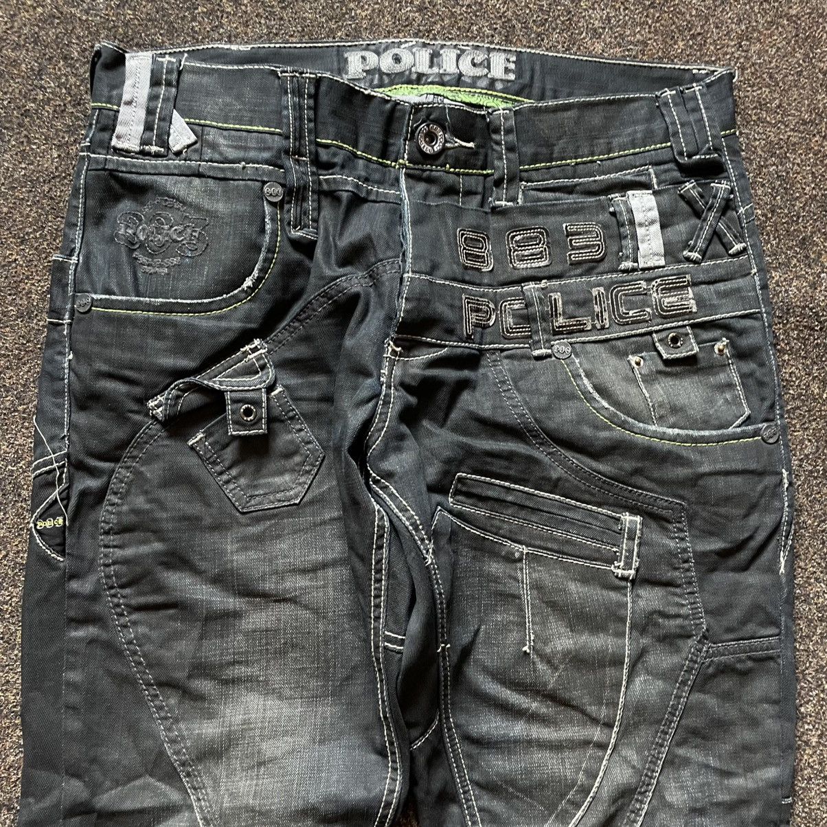 Vintage Vintage Y2K Pants Jeans 90s Parachute Flared 39 39 Size 39" - 5 Thumbnail