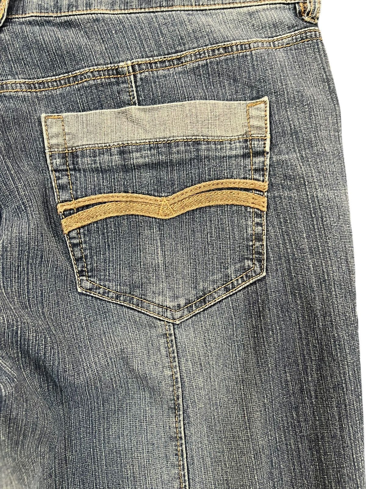 Le Grande Bleu (L.G.B.) × Seditionaries Vintage Advantage Double Belt Avant Garde Denim Size US 37 - 9 Thumbnail