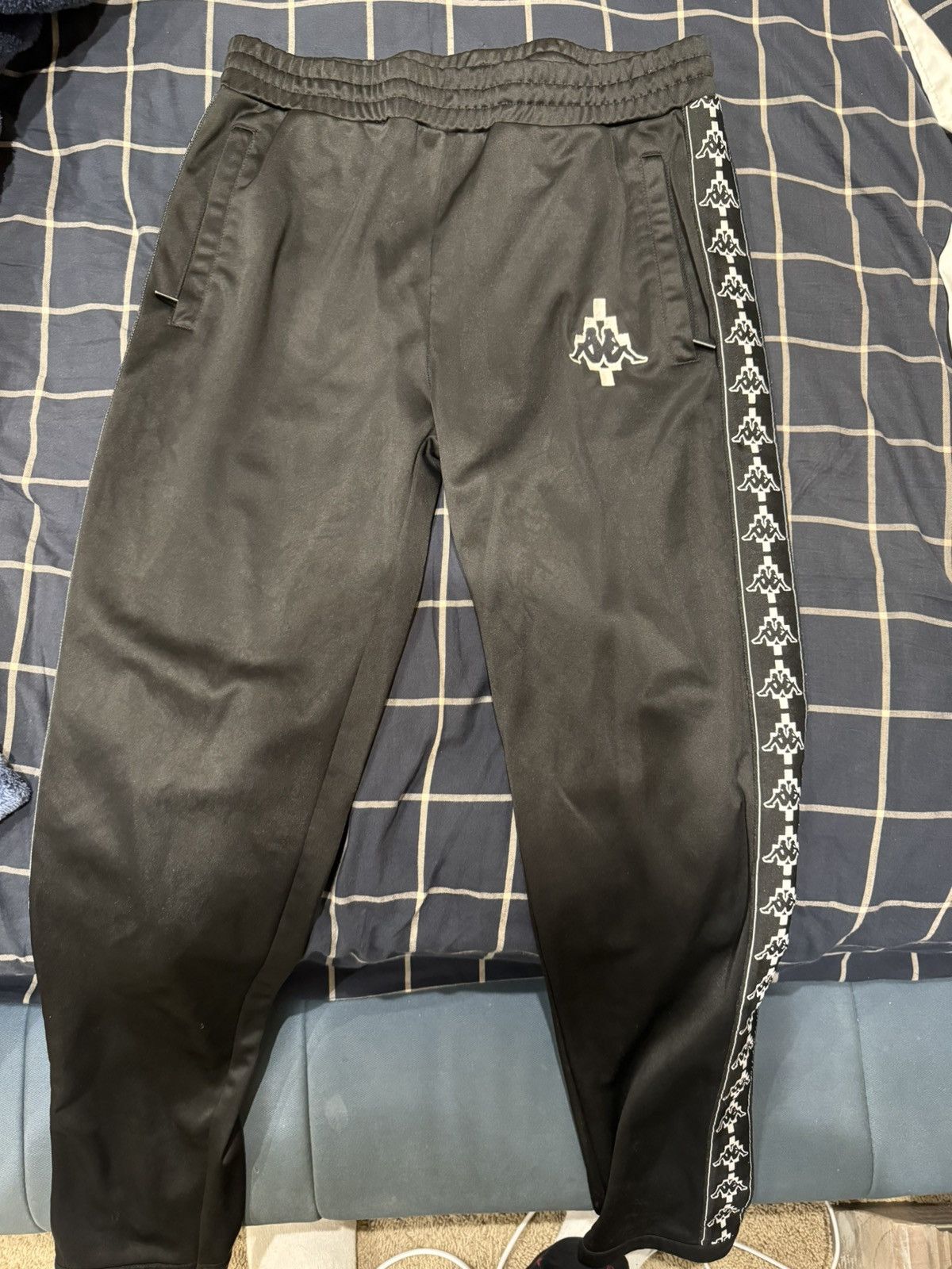 image of Kappa Pants in Black, Men's (Size 32)