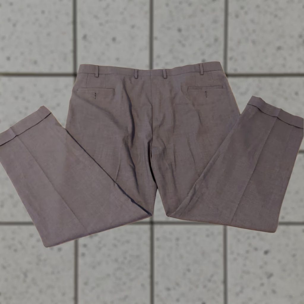 Polo Ralph Lauren Polo Ralph Lauren Mens Pants Dress Pants 42x30 Gray Khaki Chino Trousers Regular Size 42 30 Inseam Mens Size US XL / EU 56 / 4 - 1 Thumbnail