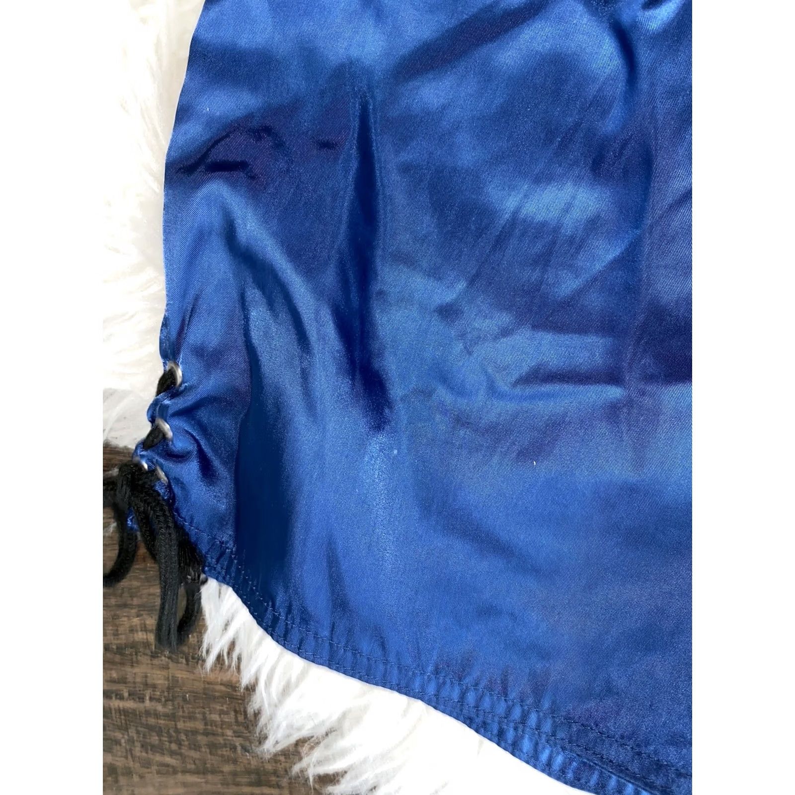 Ocean Pacific VINTAGE Ocean Pacific Womens Board Shorts L Blue 28" Waist 1980s Polyester Menus: Mens Womens? Size 36" / US 14 / IT 50 - 3 Thumbnail