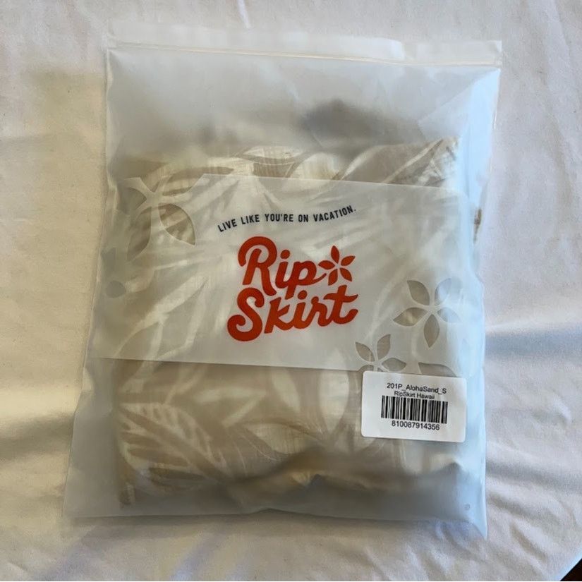 Other Ripskirt Hawaii Wrap Skirt S Aloha Sand Beige Women's Size 28" / US 6 / IT 42 - 11 Thumbnail