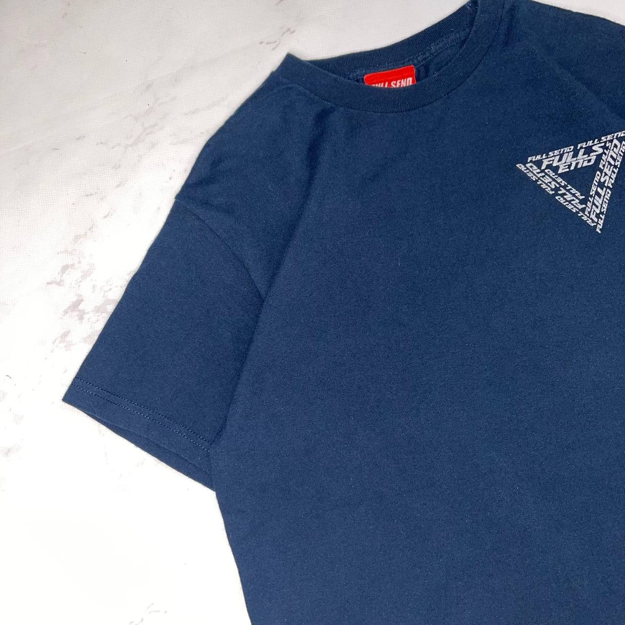 Vintage Full Send Nelk Boys Pyramid Logo T Shirt Sz M Rare Deadstock Size US M / EU 48-50 / 2 - 3 Thumbnail