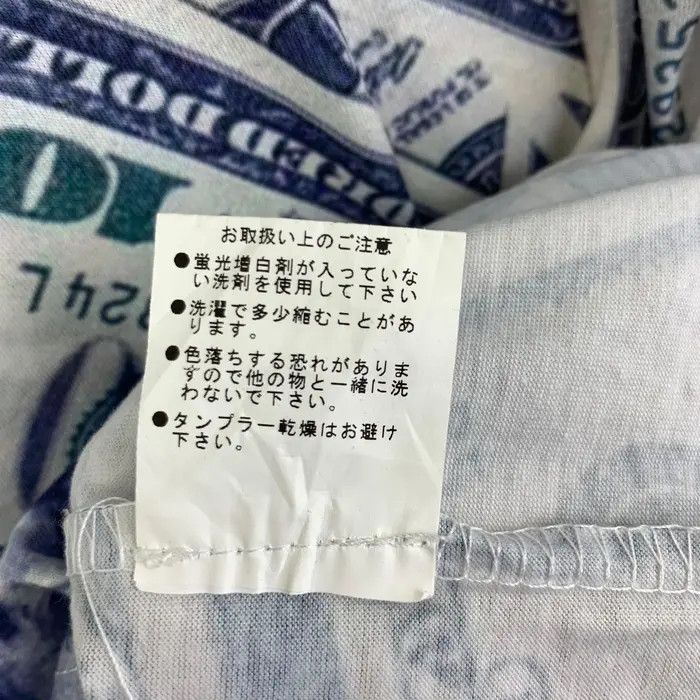 Vintage TEMPTATION 100 DOLLAR BILL Benjamin Franklin Tee Shirt Size M / US 6-8 / IT 42-44 - 4 Thumbnail